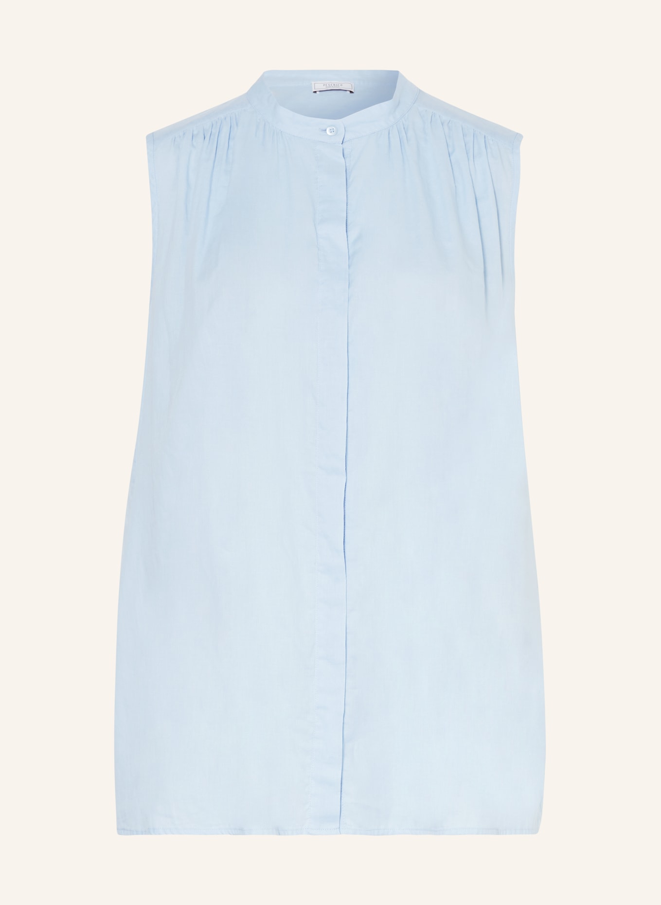 PESERICO Blouse top, Color: LIGHT BLUE (Image 1)