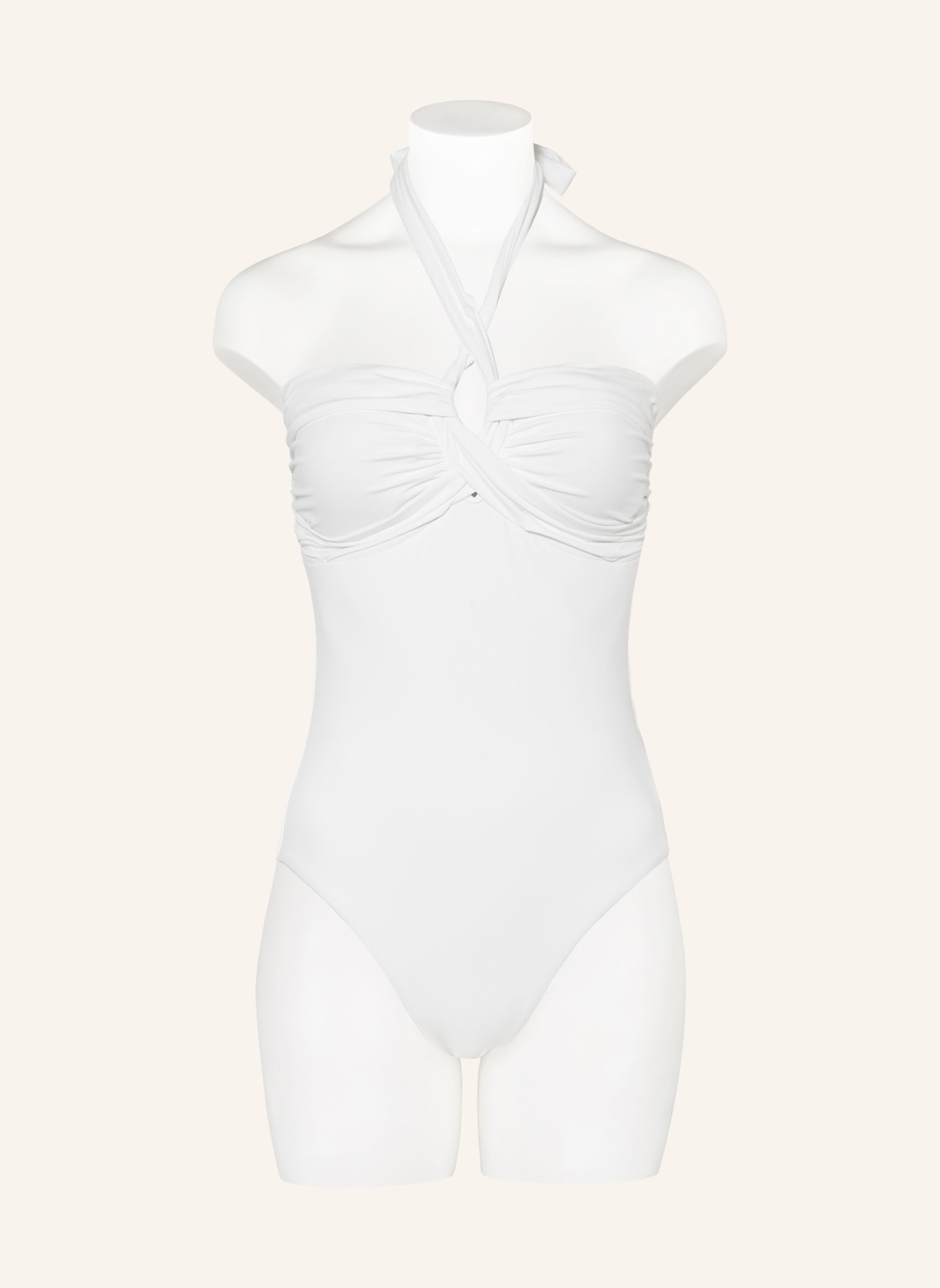 SEAFOLLY Bandeau swimsuit SEAFOLLY COLLECTIVE, Color: WHITE (Image 2)