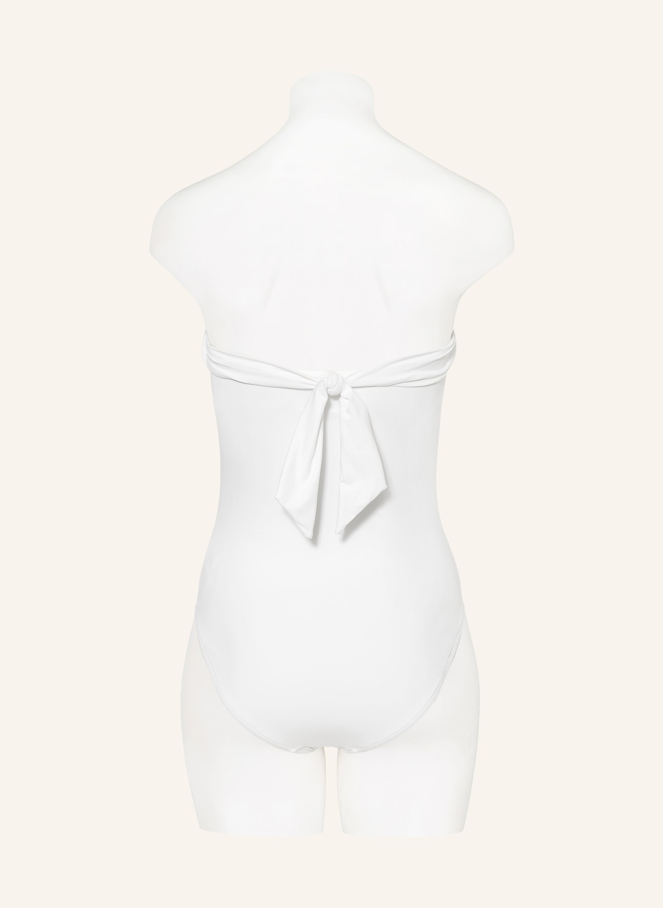 SEAFOLLY Bandeau swimsuit SEAFOLLY COLLECTIVE, Color: WHITE (Image 5)