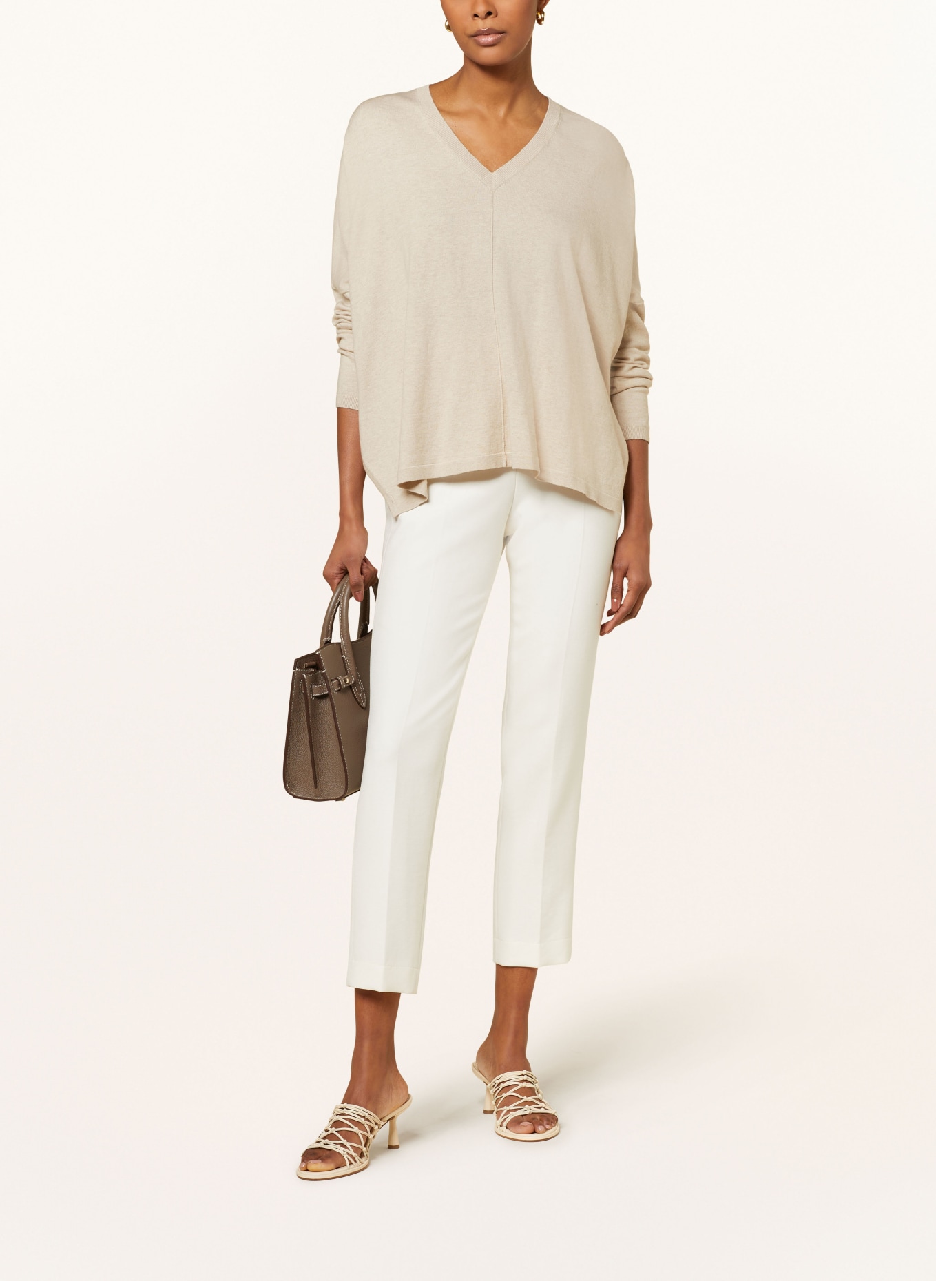 ALLUDE Sweater, Color: BEIGE (Image 2)