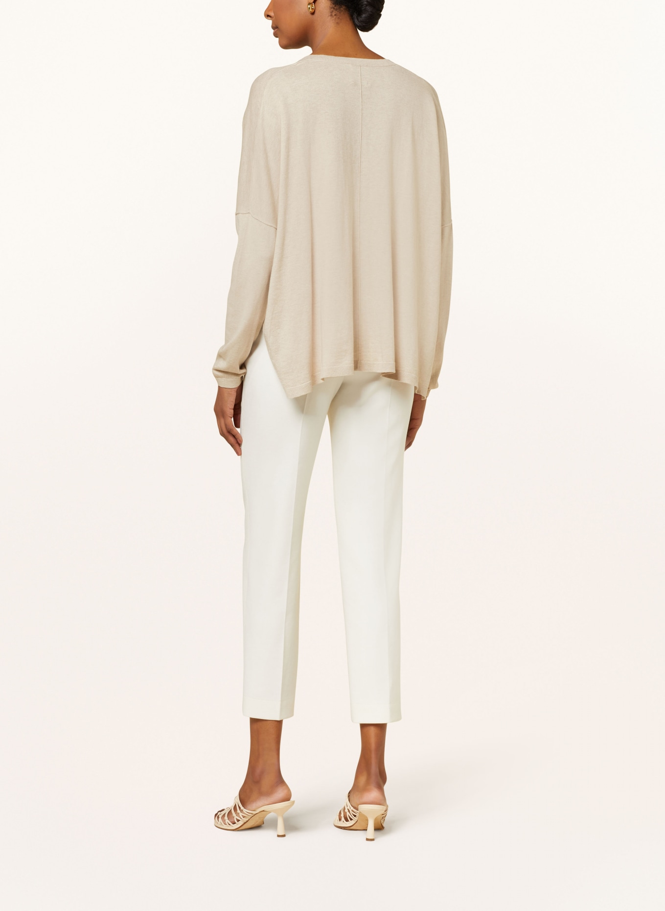 ALLUDE Sweater, Color: BEIGE (Image 3)