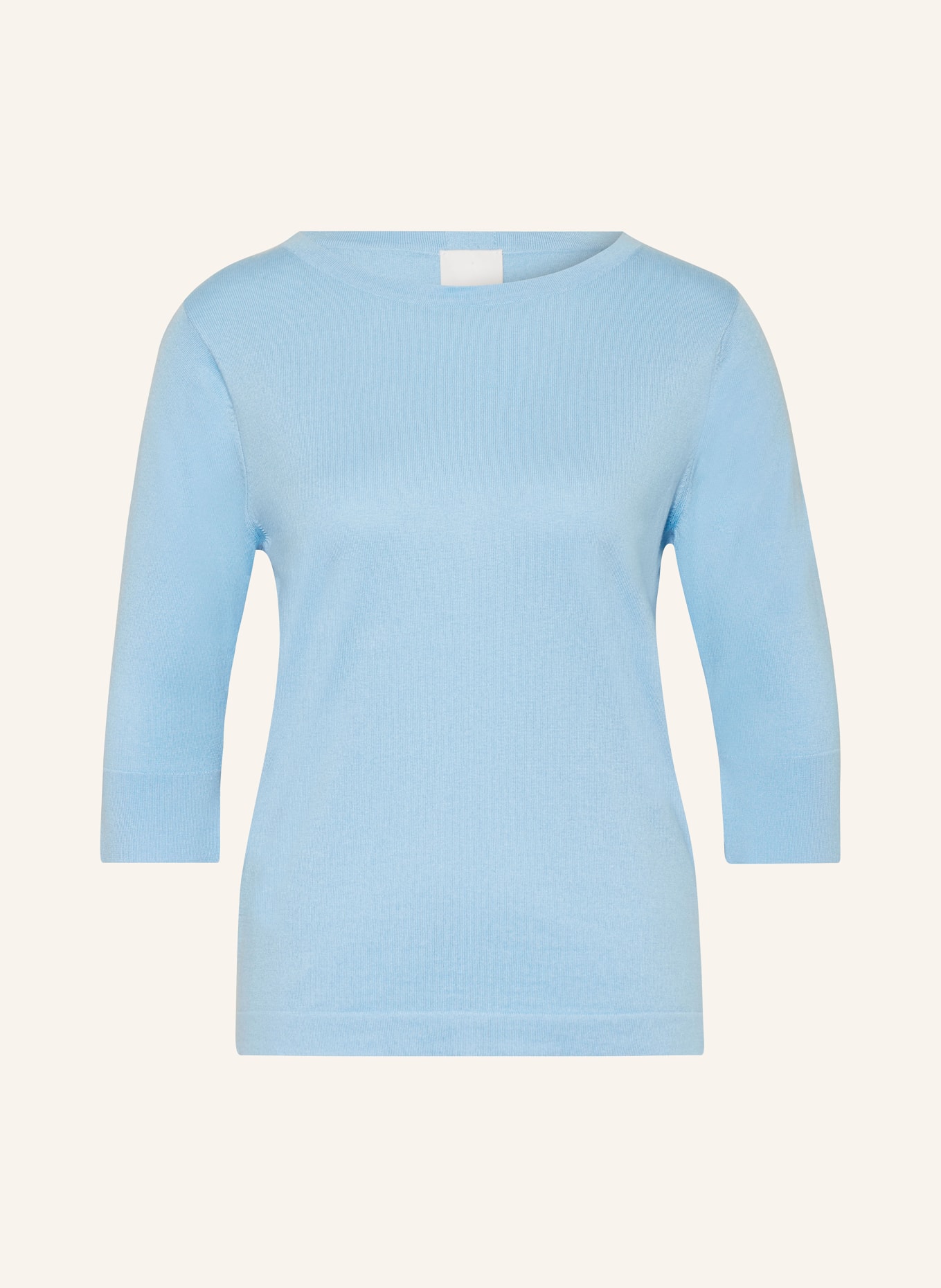 ALLUDE Sweater with 3/4 sleeves, Color: LIGHT BLUE (Image 1)