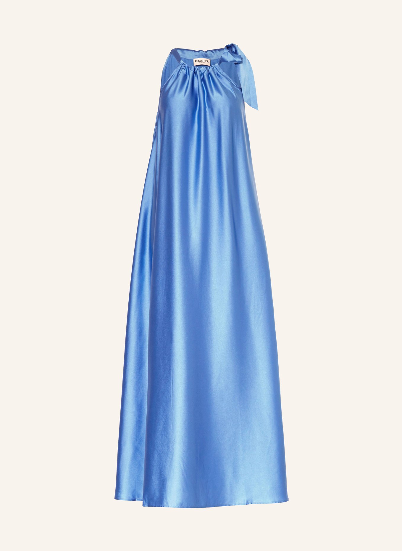 ESSENTIEL ANTWERP Satin dress FAMSON, Color: BLUE (Image 1)