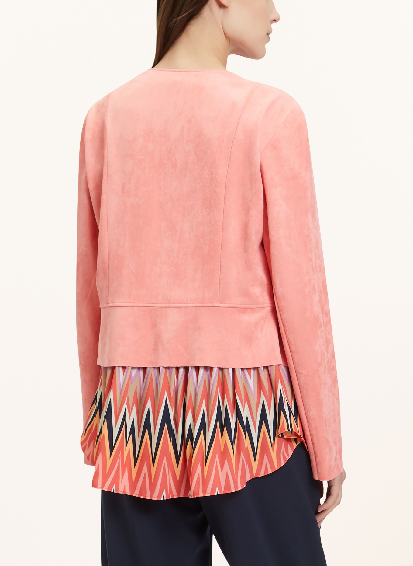 Betty barclay on sale faux suede jacket