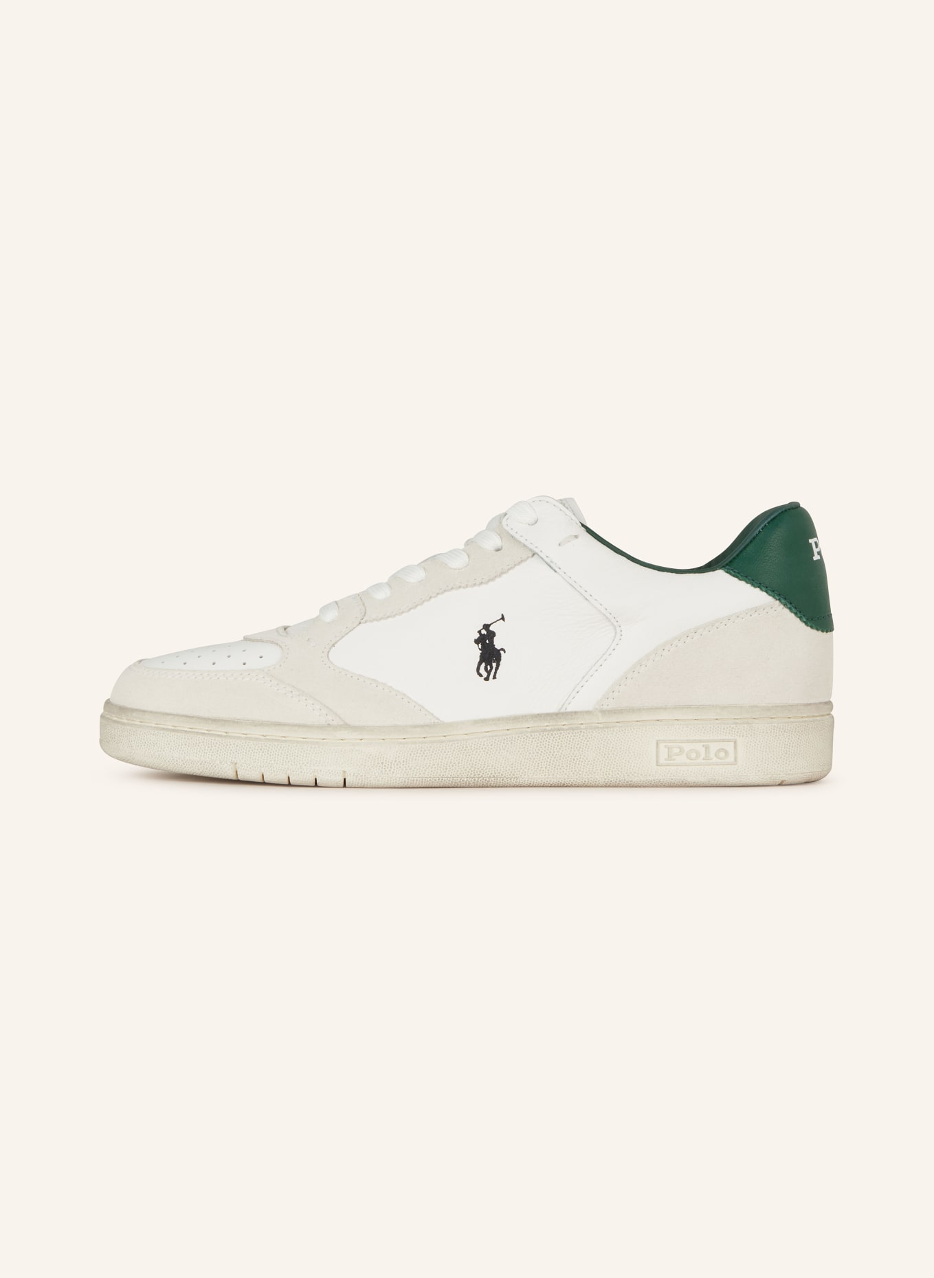 POLO RALPH LAUREN Sneakers, Color: WHITE/ LIGHT GRAY (Image 4)