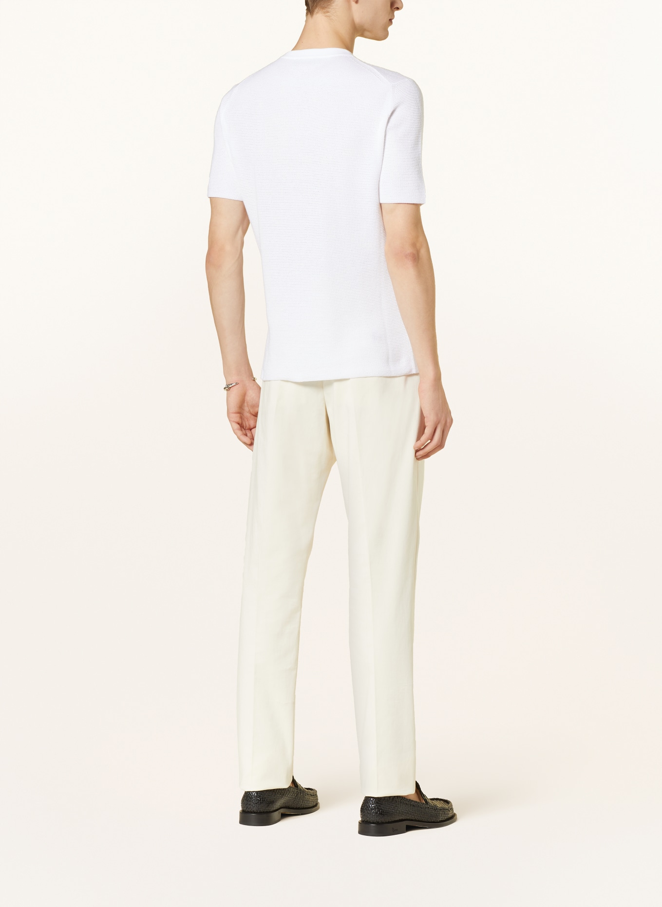 IRIS von ARNIM Knit shirt PINO, Color: WHITE (Image 3)
