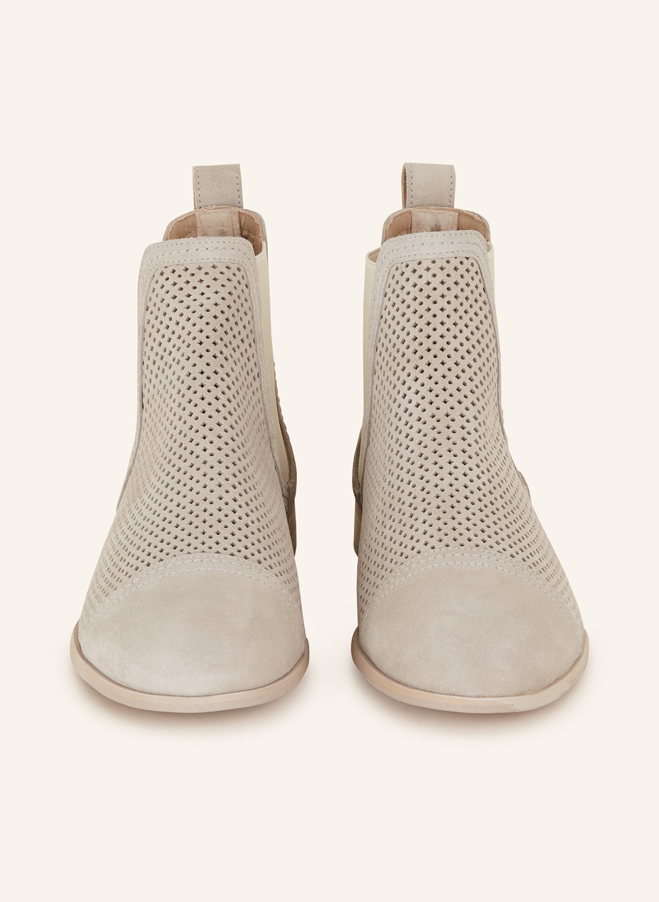 Pertini Chelsea boots: LIGHT GRAY