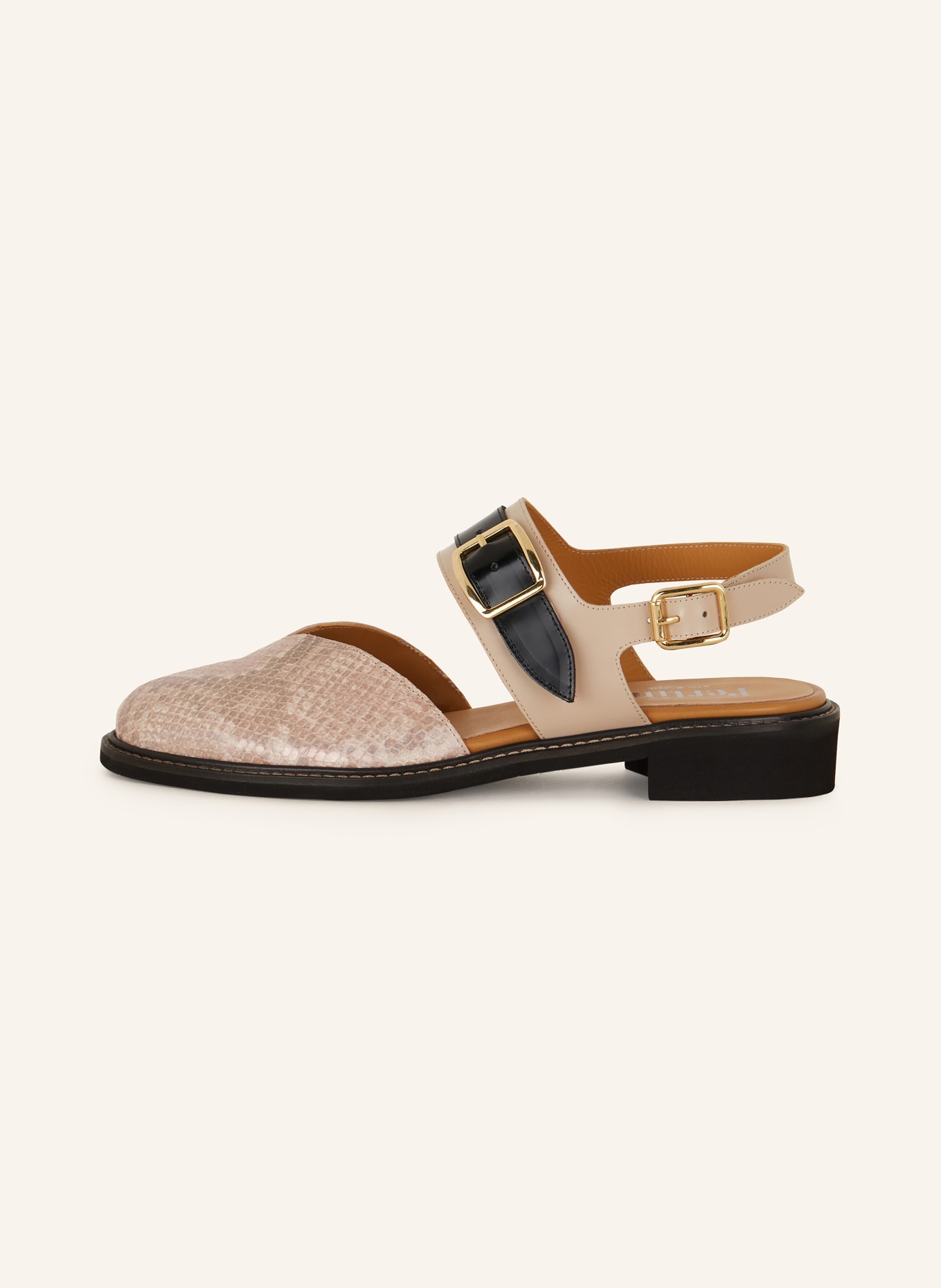 Pertini Sandals, Color: BLACK/ ROSE (Image 4)