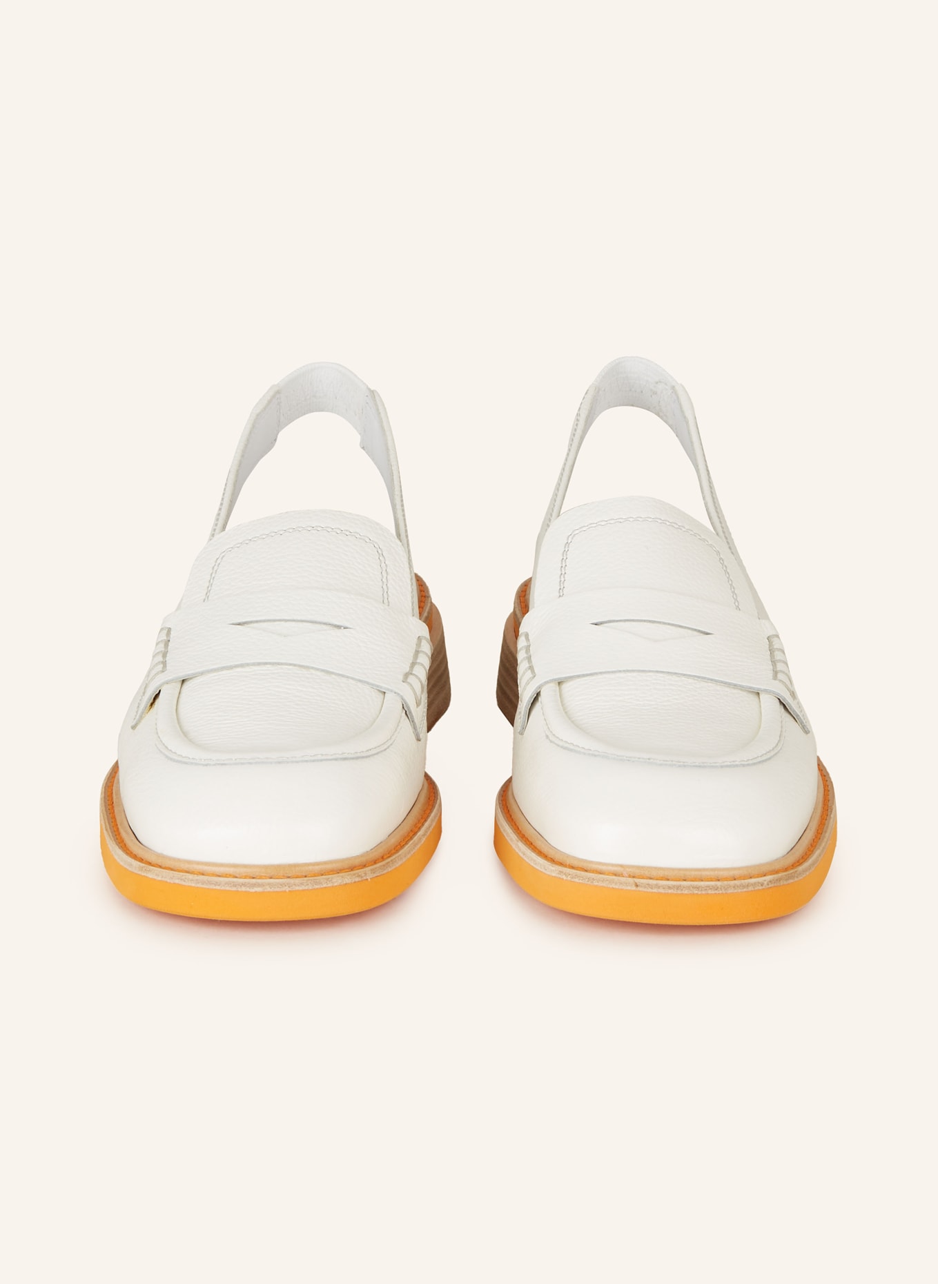 Pertini Penny loafers, Color: WHITE (Image 3)