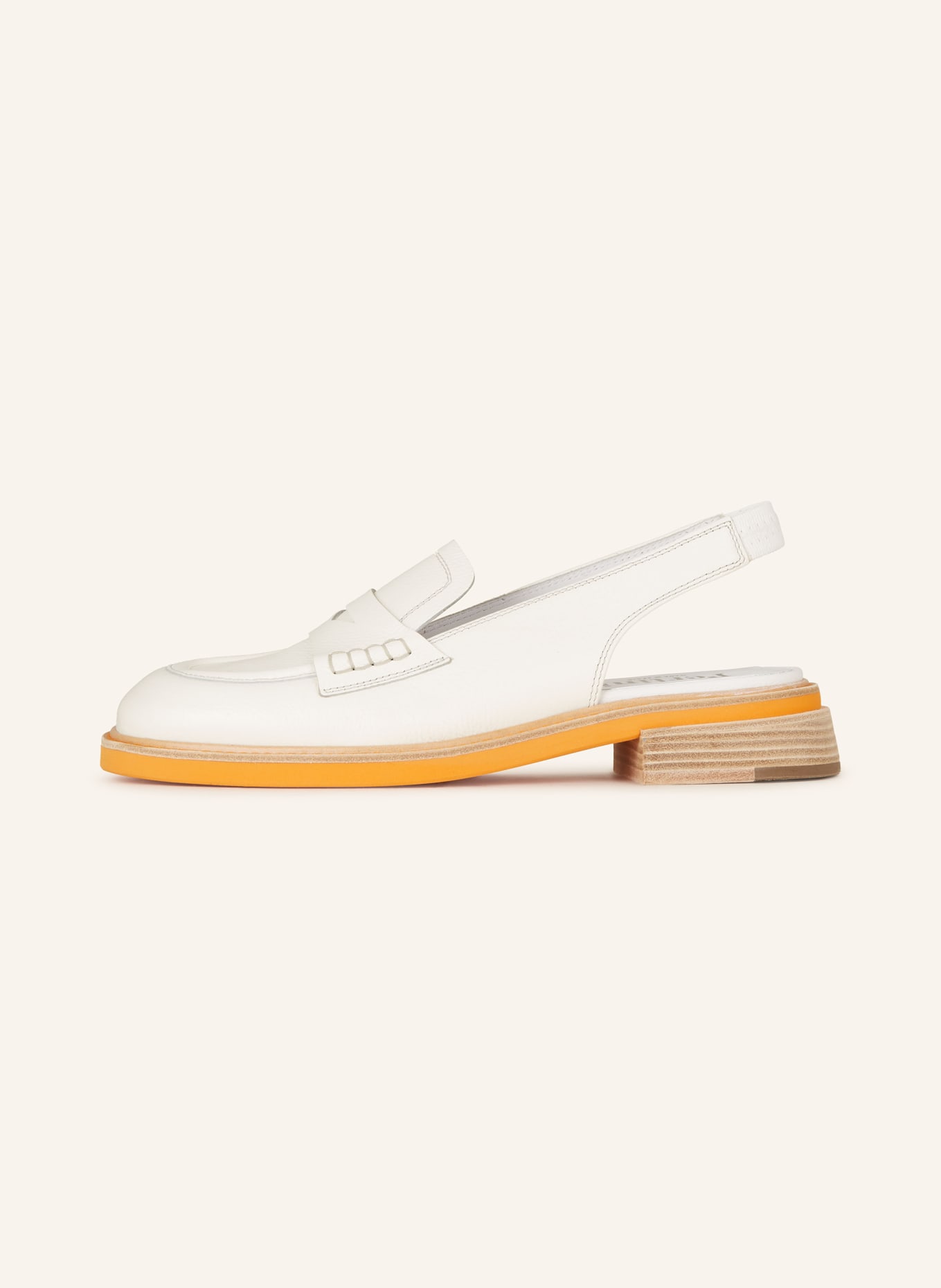 Pertini Penny loafers, Color: WHITE (Image 4)