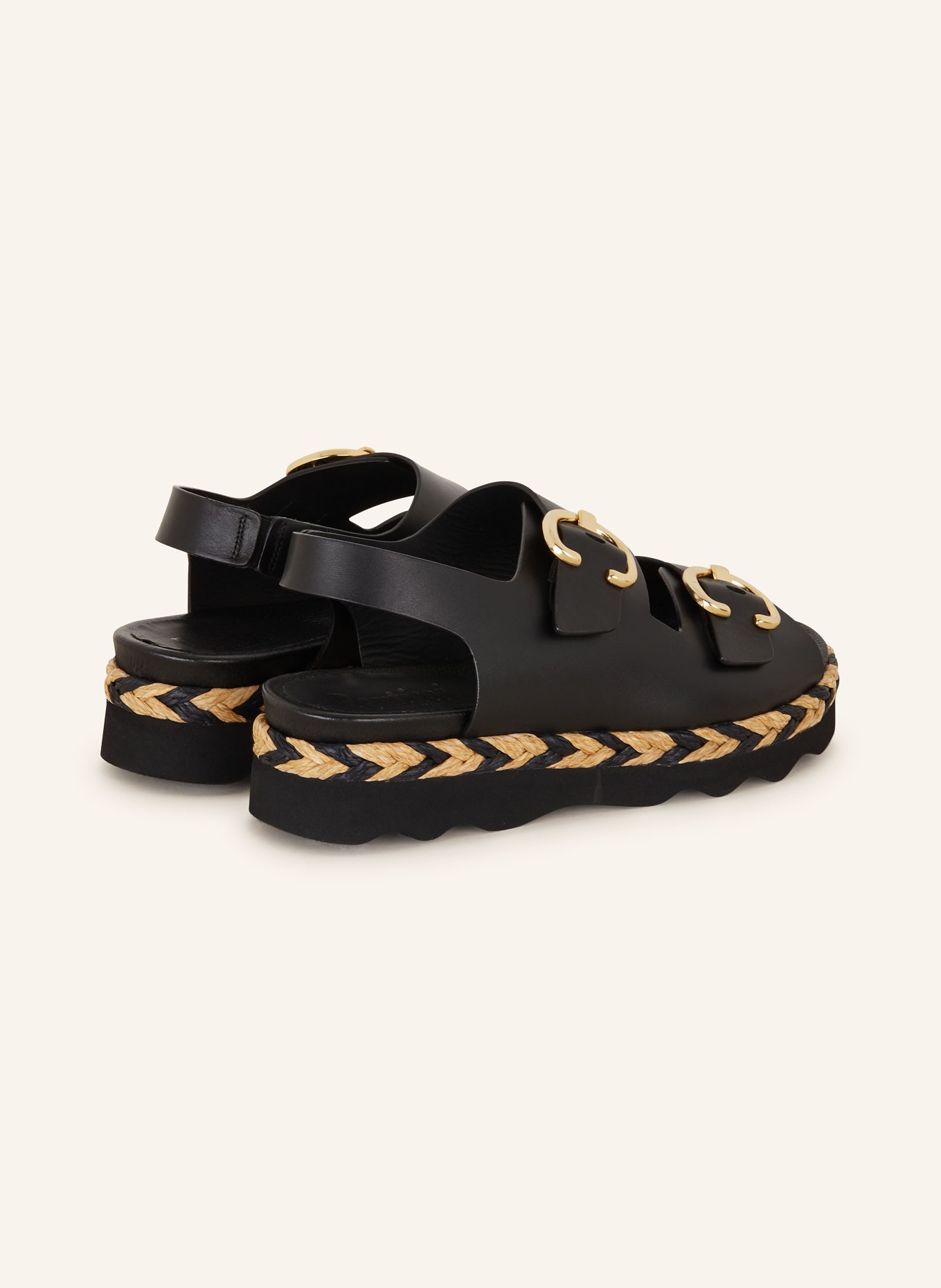 Pertini Platform sandals, Color: BLACK (Image 2)