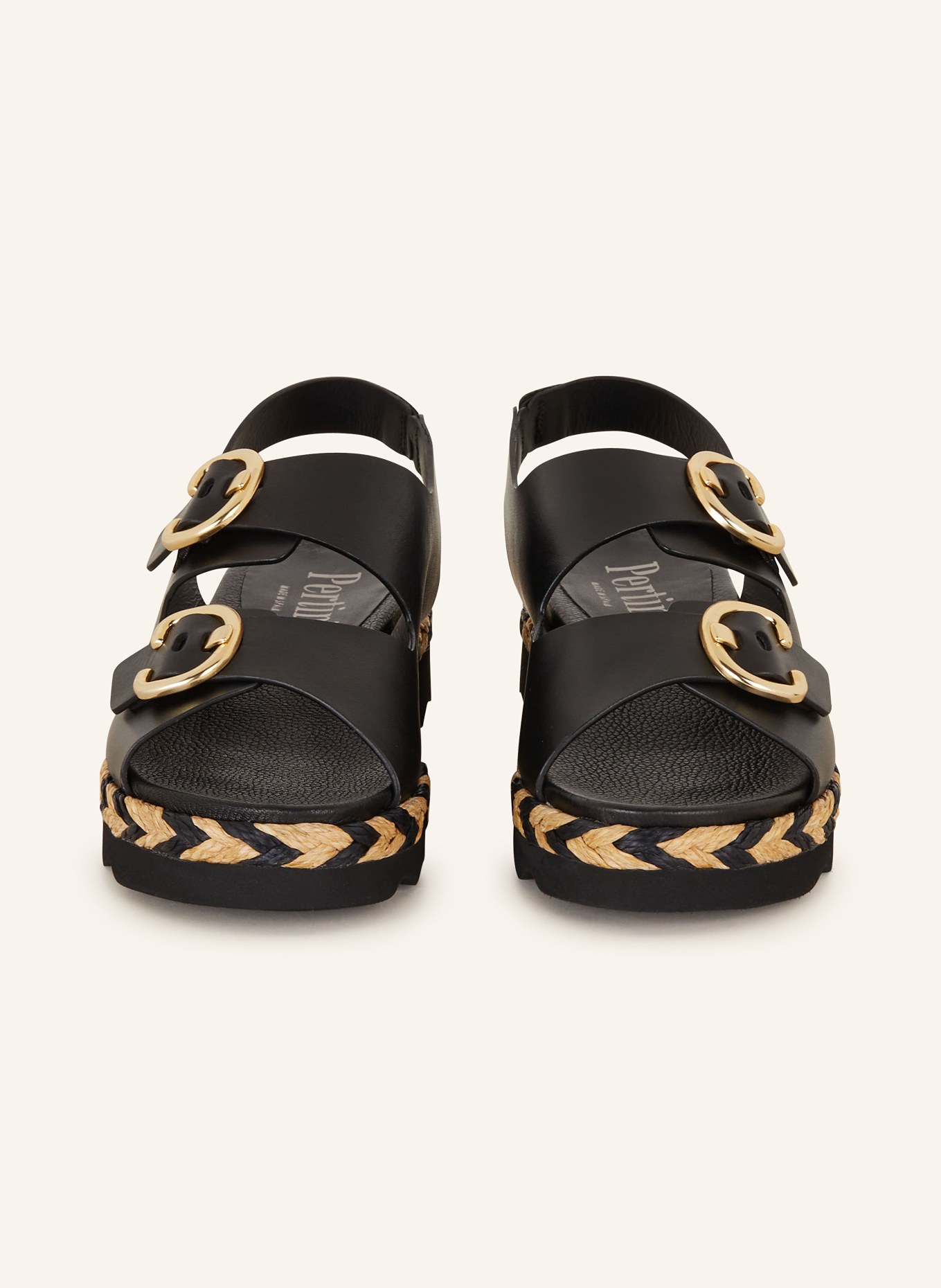 Pertini Platform sandals, Color: BLACK (Image 3)