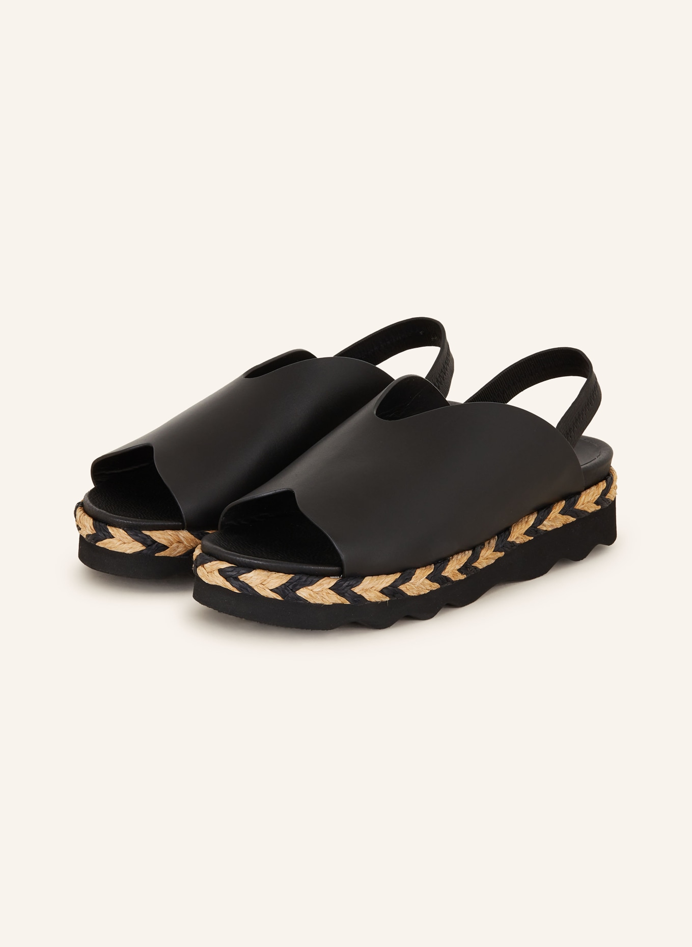 Pertini Platform sandals, Color: BLACK (Image 1)