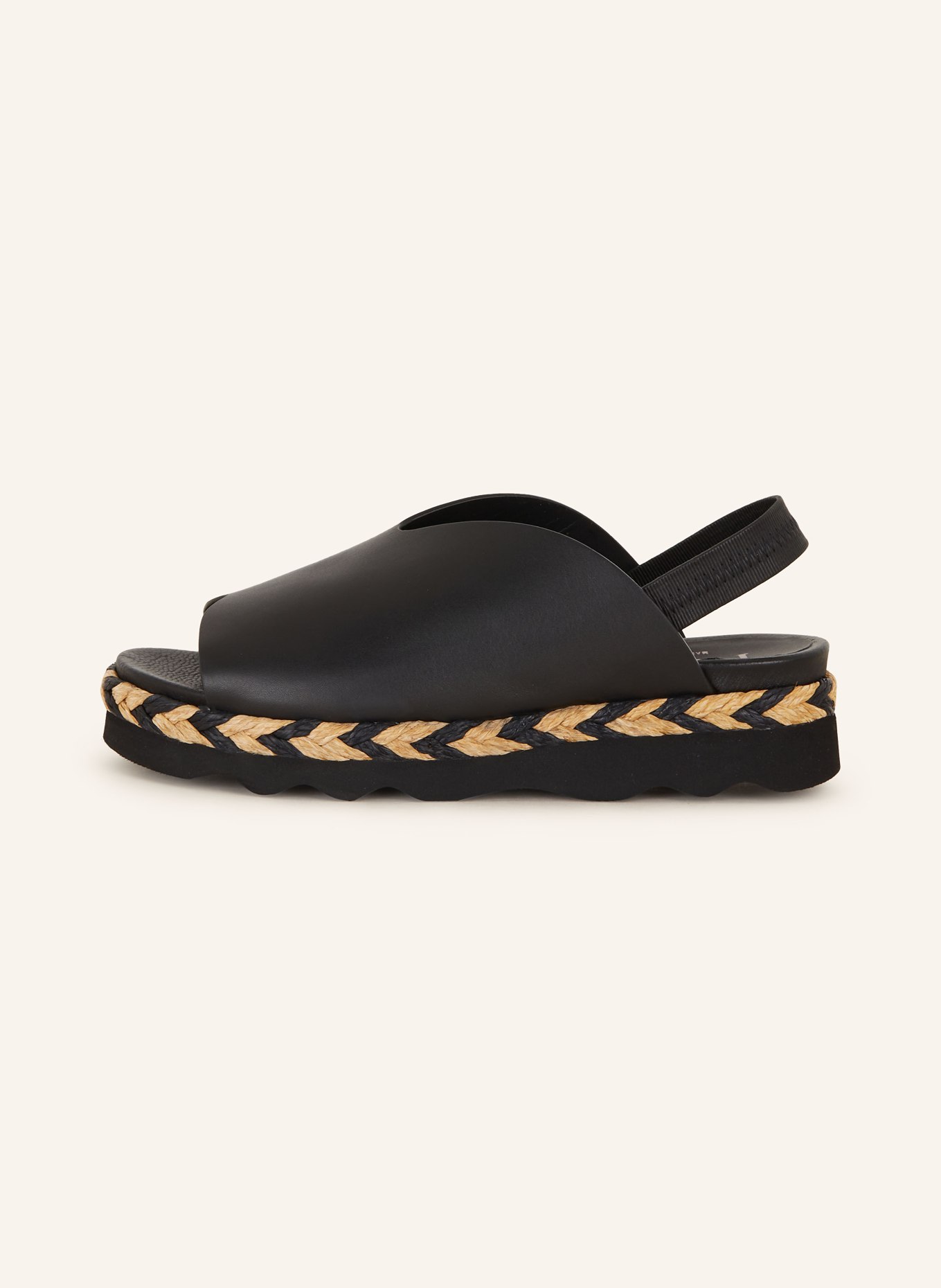 Pertini Platform sandals, Color: BLACK (Image 4)