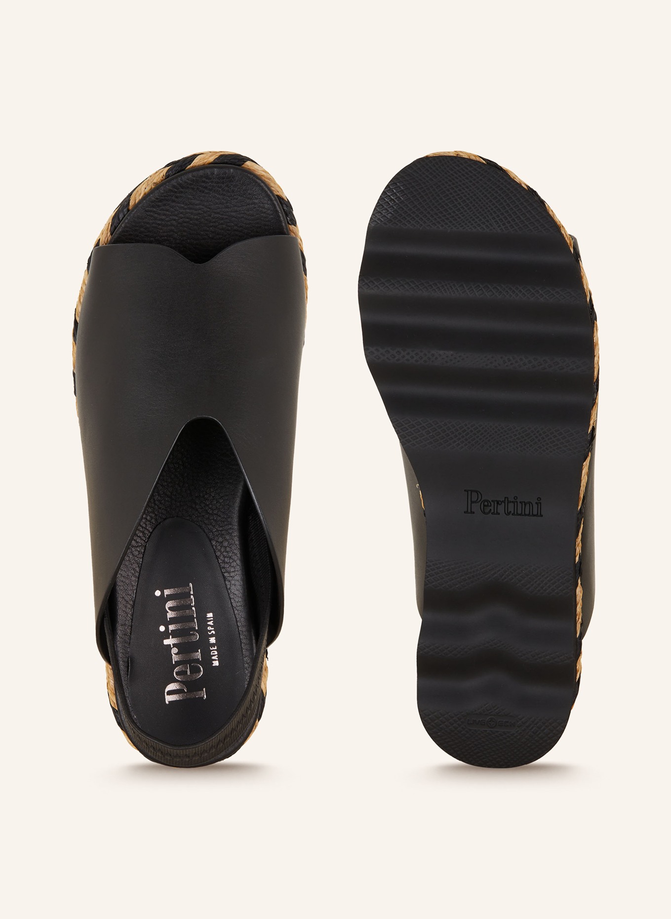 Pertini Platform sandals, Color: BLACK (Image 5)