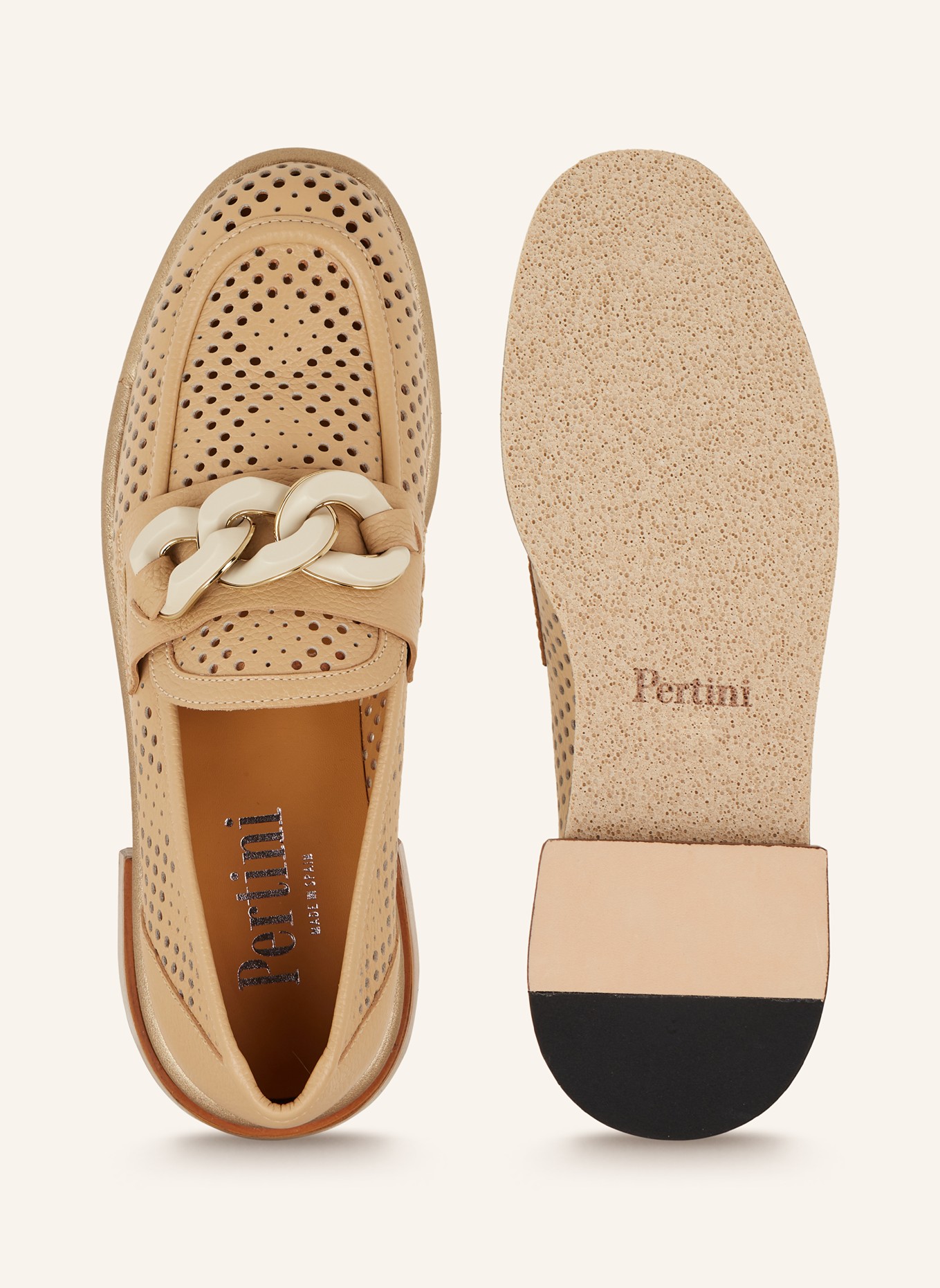 Pertini Loafers, Color: BEIGE (Image 5)