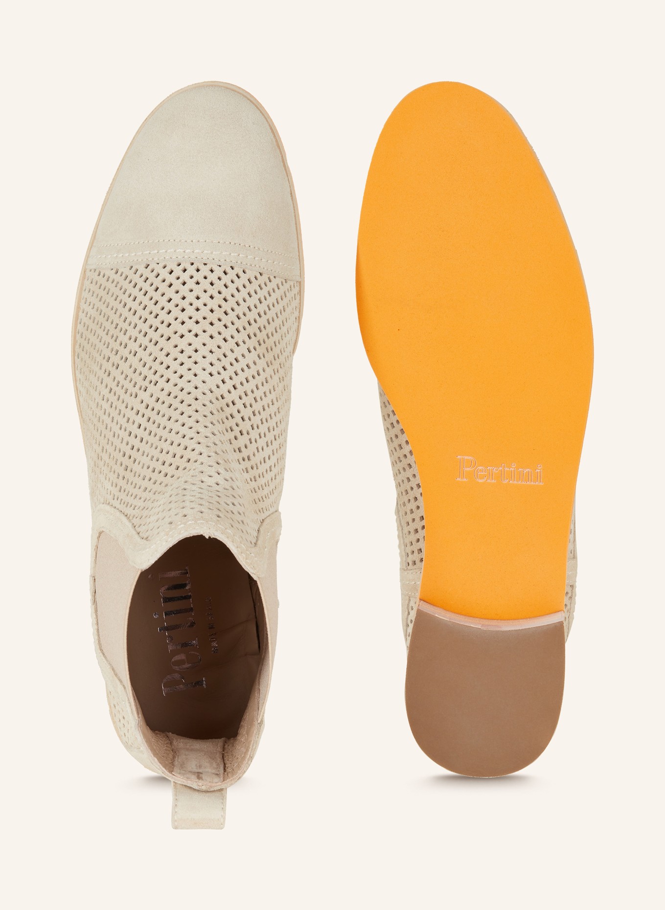 Pertini Chelsea-Boots, Farbe: BEIGE (Bild 5)
