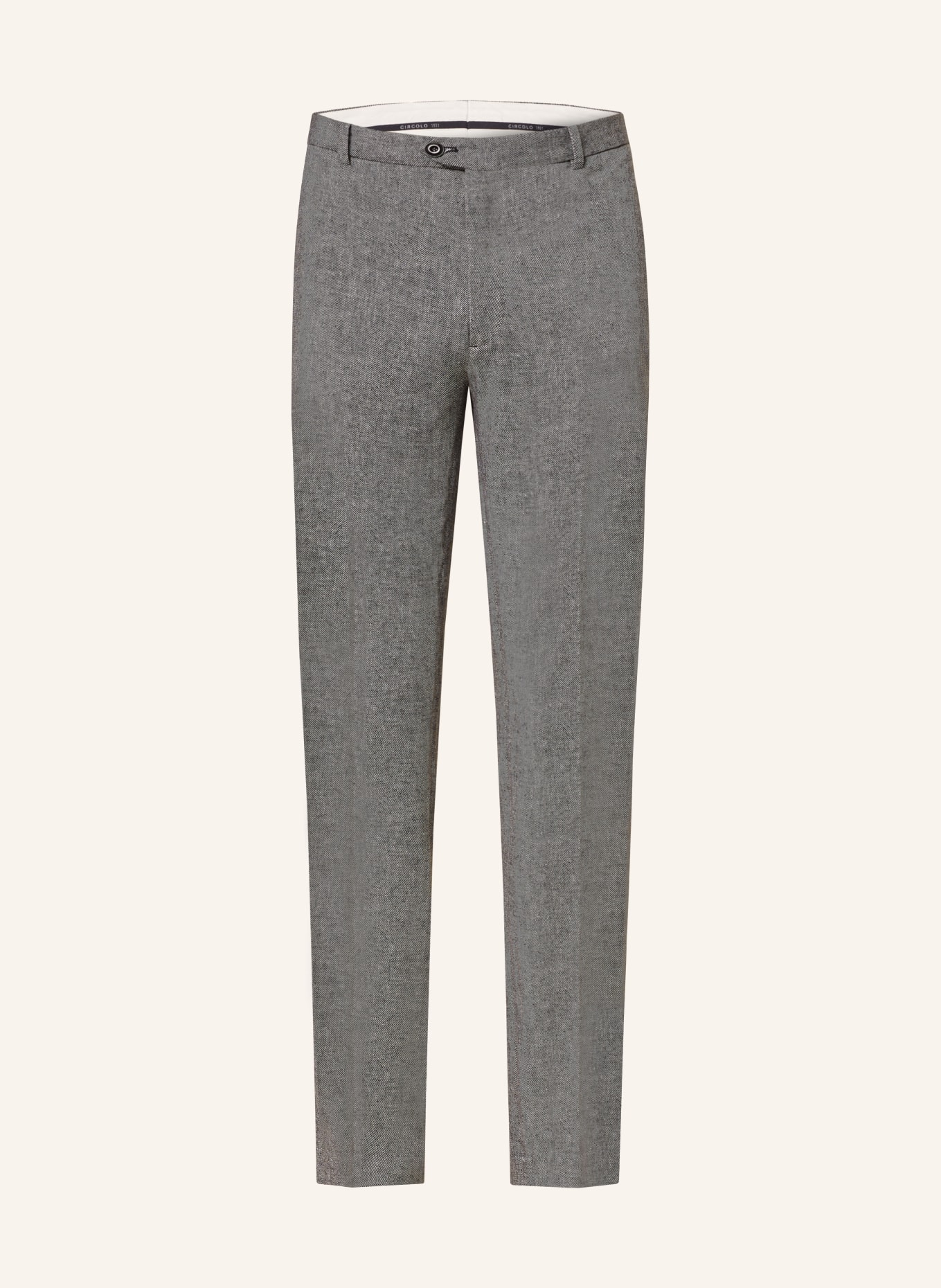 CIRCOLO 1901 Oblekové kalhoty Slim Fit, Barva: NERO NERO (Obrázek 1)