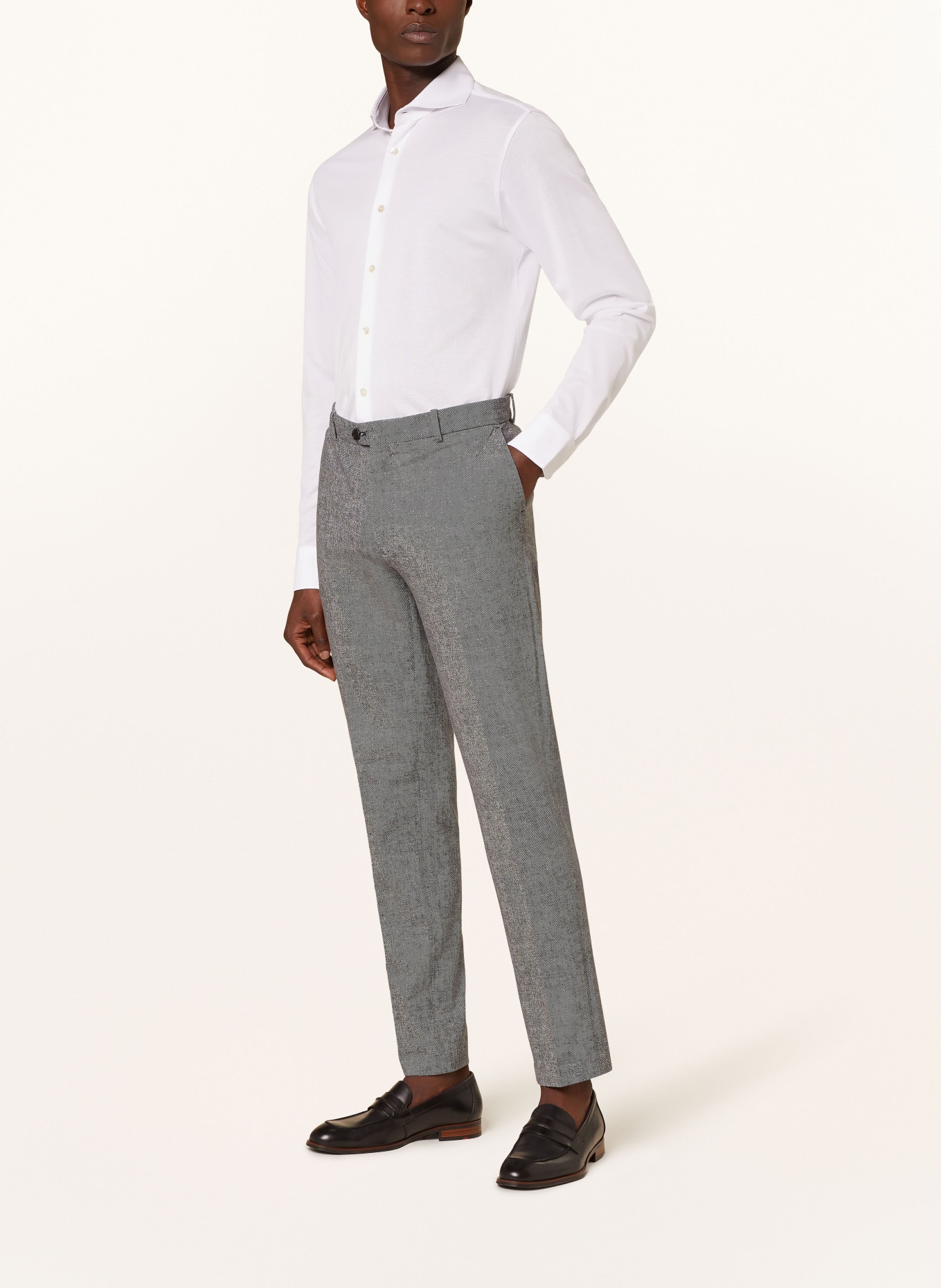 CIRCOLO 1901 Oblekové kalhoty Slim Fit, Barva: NERO NERO (Obrázek 3)