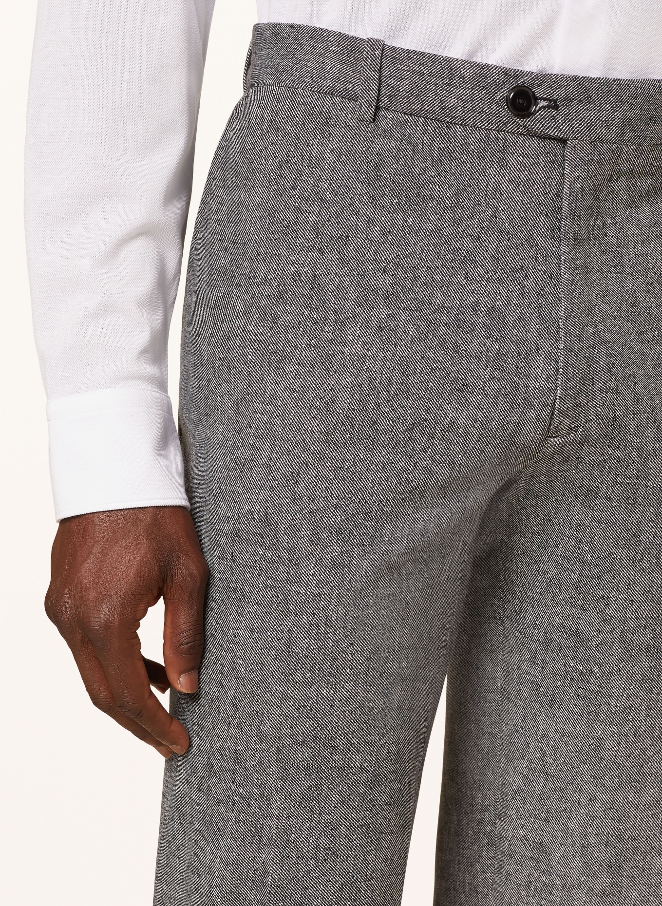 CIRCOLO 1901 Oblekové kalhoty Slim Fit, Barva: NERO NERO (Obrázek 6)