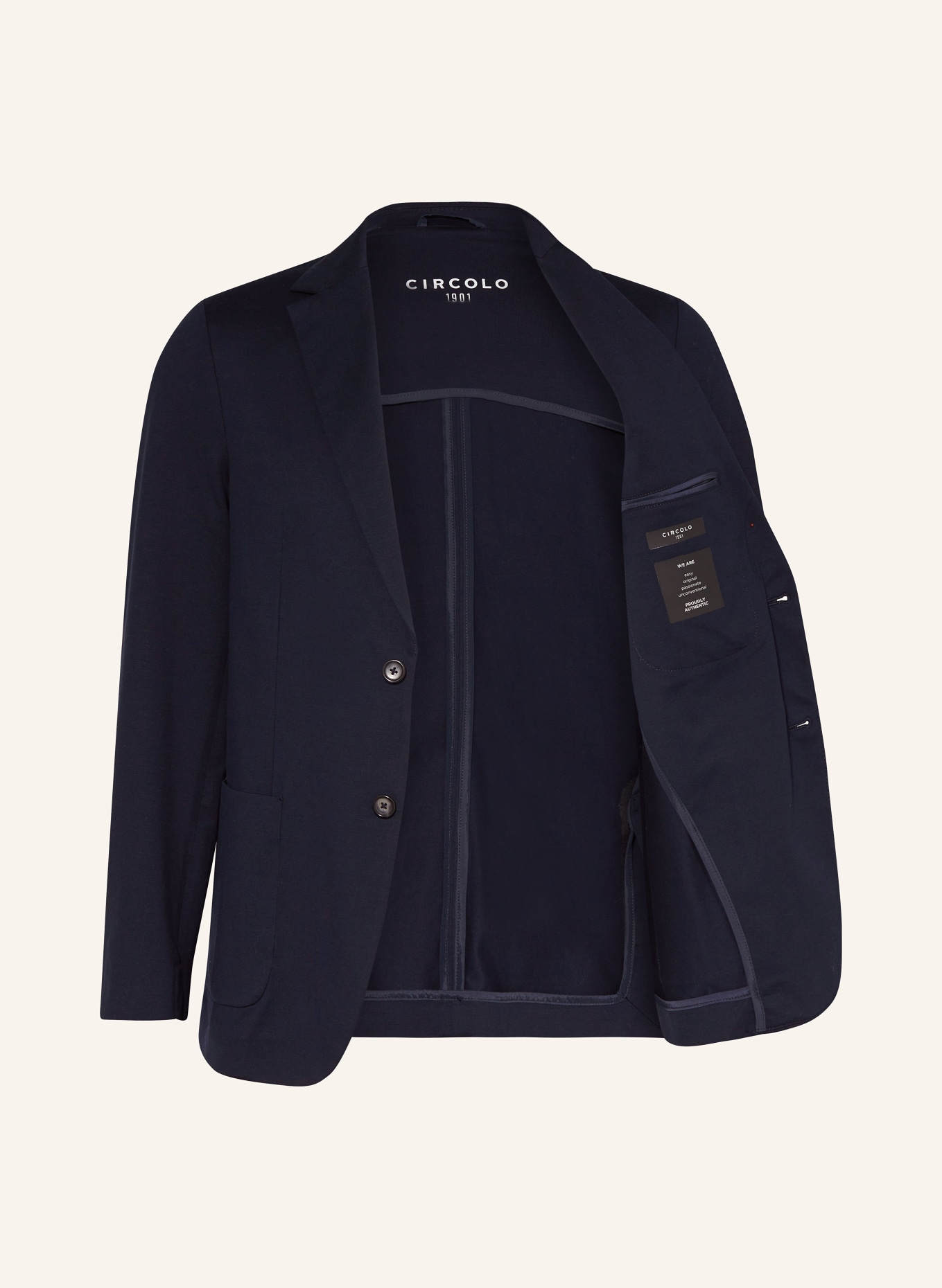 CIRCOLO 1901 Suit jacket extra slim fit, Color: DARK BLUE (Image 4)