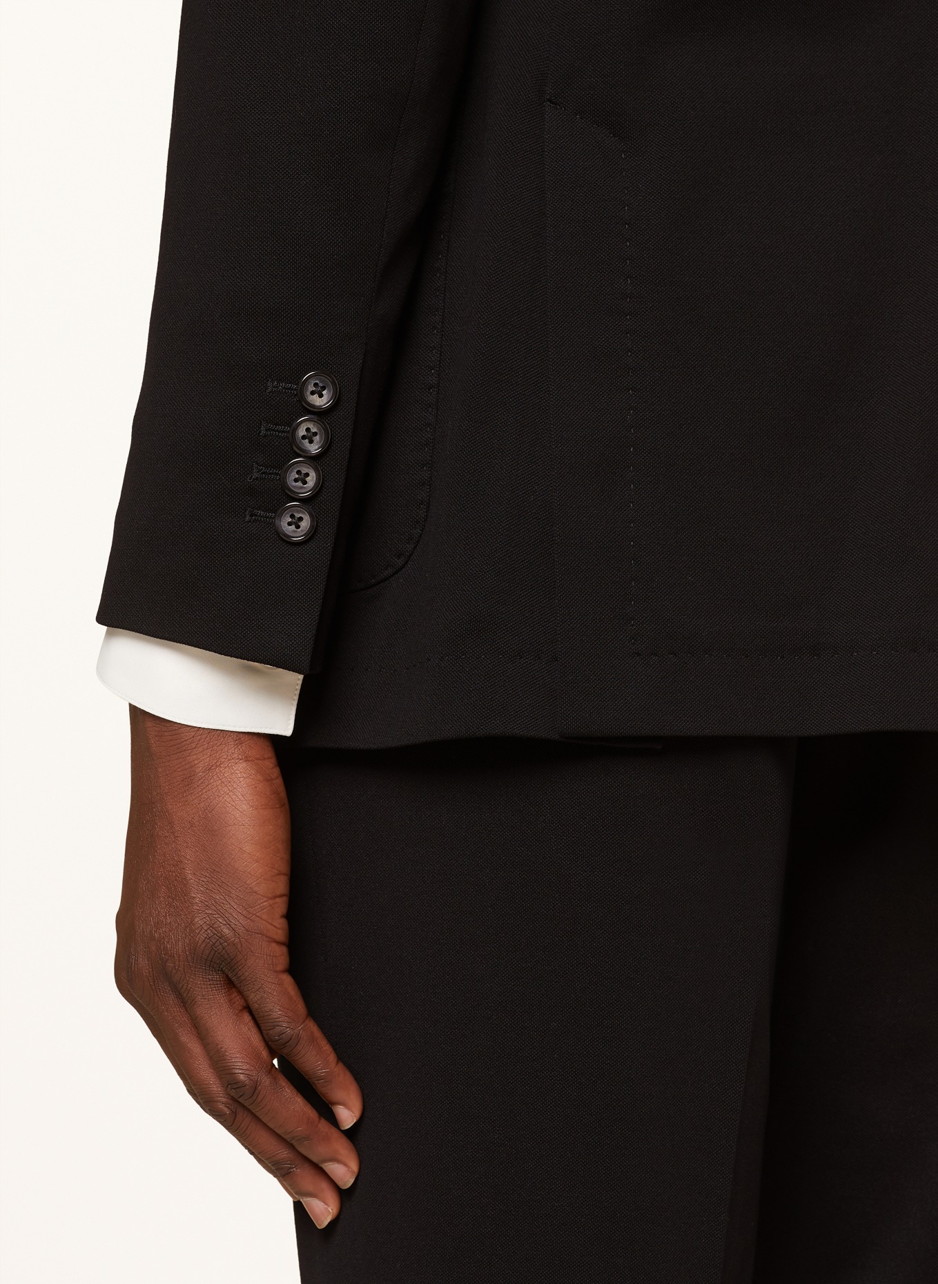 CIRCOLO 1901 Suit jacket extra slim fit, Color: 001 NERO (Image 6)