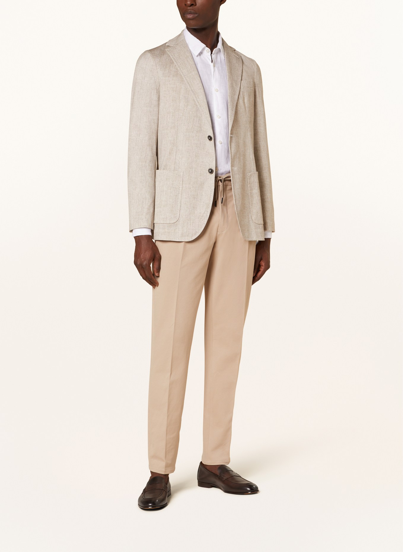 CIRCOLO 1901 Tailored jacket extra slim fit, Color: LIGHT BROWN (Image 2)