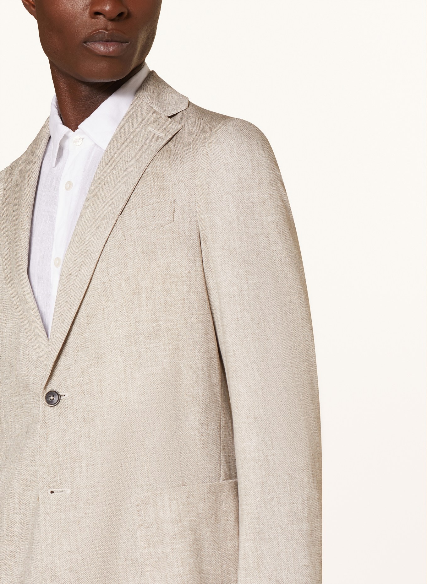 CIRCOLO 1901 Tailored jacket extra slim fit, Color: LIGHT BROWN (Image 5)