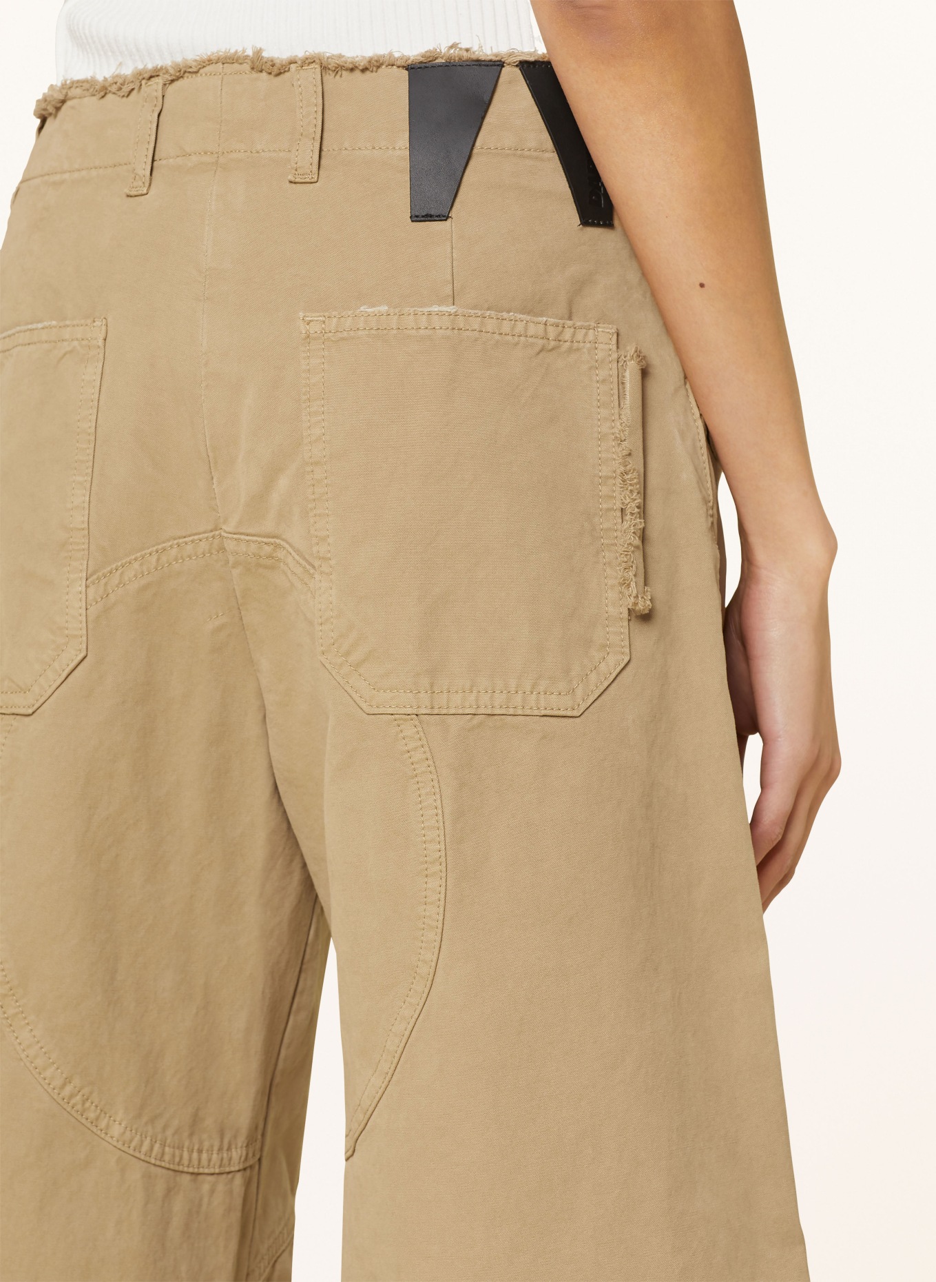 DARKPARK Cargo pants ROSALIND, Color: BEIGE (Image 5)
