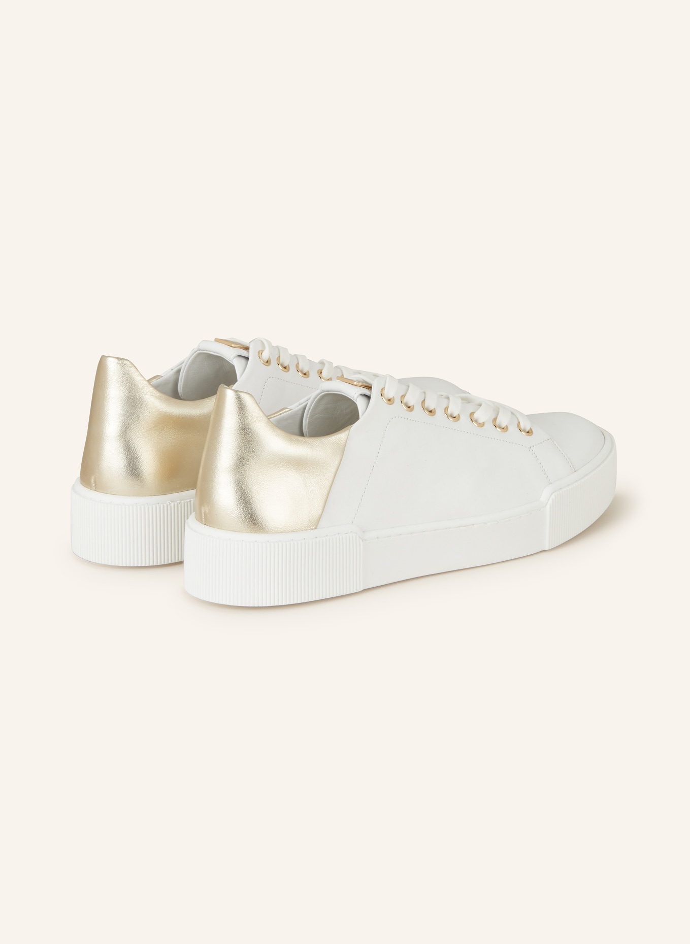 Högl Sneakers, Color: WHITE/ GOLD (Image 2)