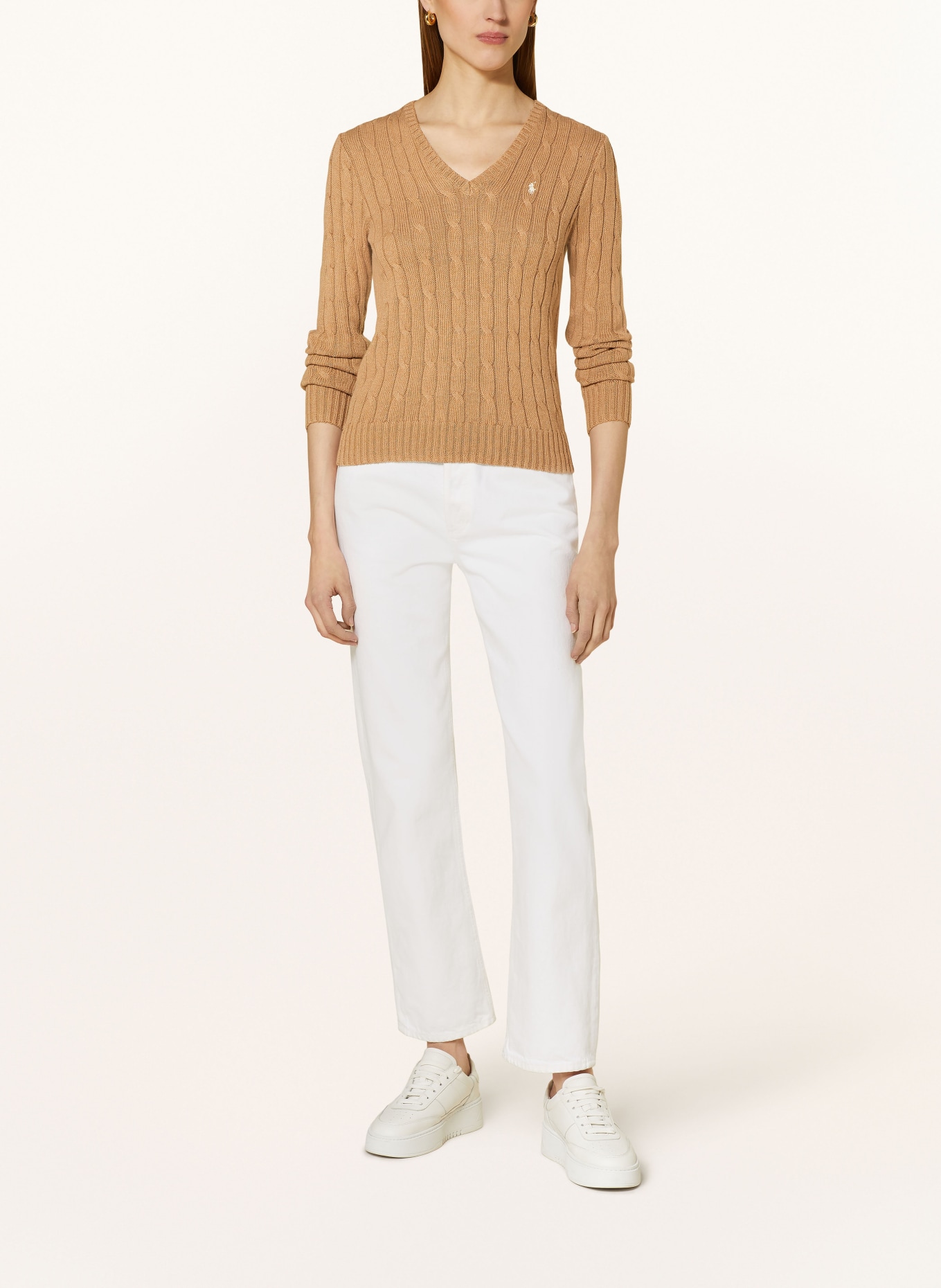 POLO RALPH LAUREN Sweater, Color: LIGHT BROWN (Image 2)