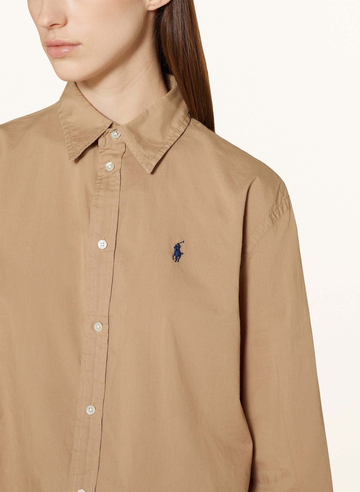 POLO RALPH LAUREN Shirt blouse, Color: CAMEL (Image 4)