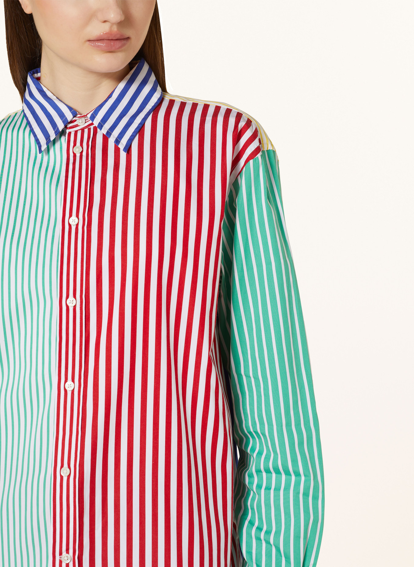 POLO RALPH LAUREN Shirt blouse, Color: BLUE/ GREEN/ RED (Image 4)