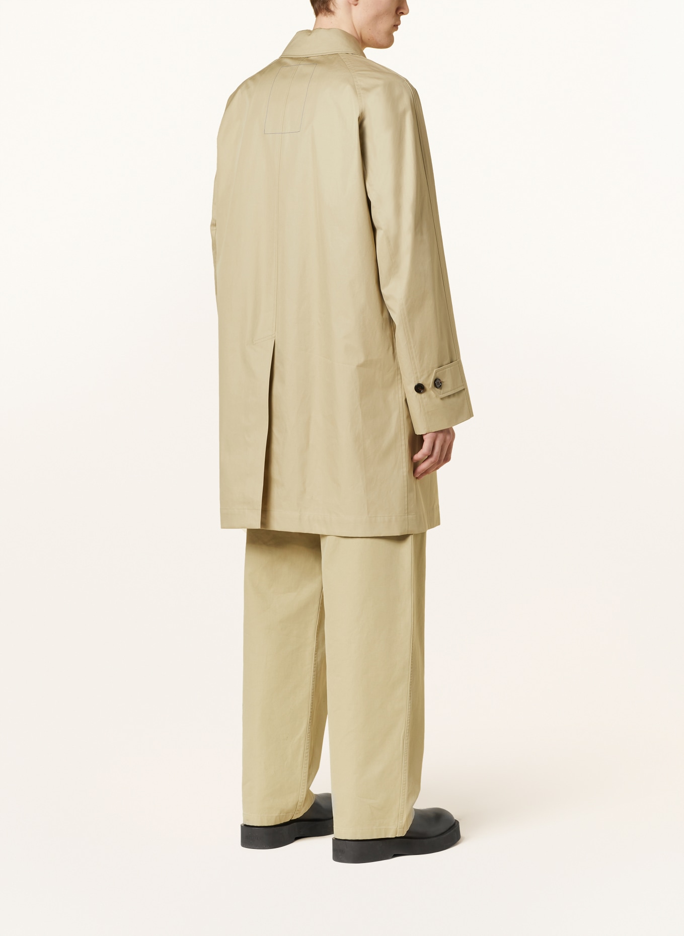BURBERRY Coat, Color: BEIGE (Image 3)