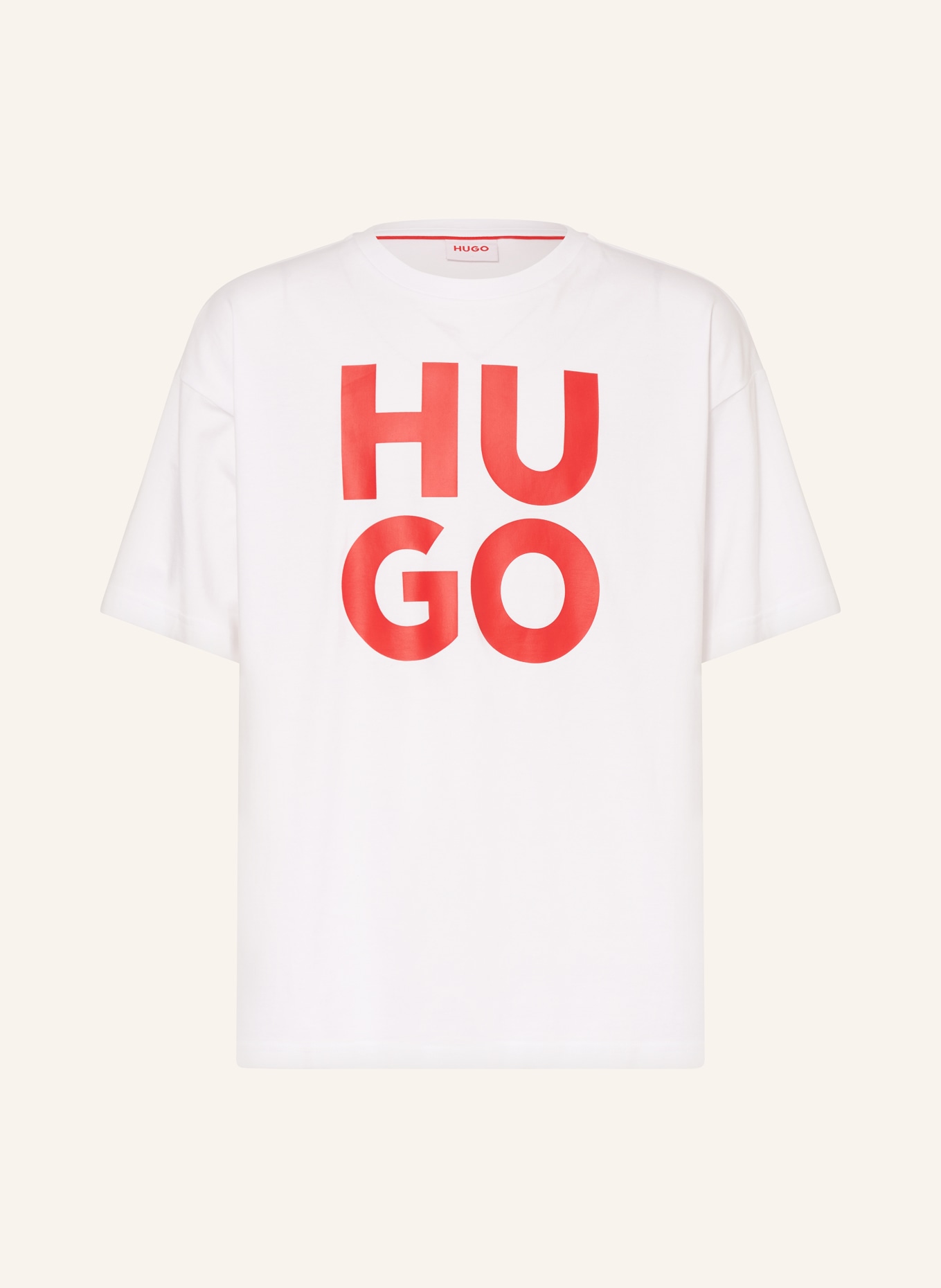 HUGO Oversized-Shirt, Farbe: WEISS (Bild 1)