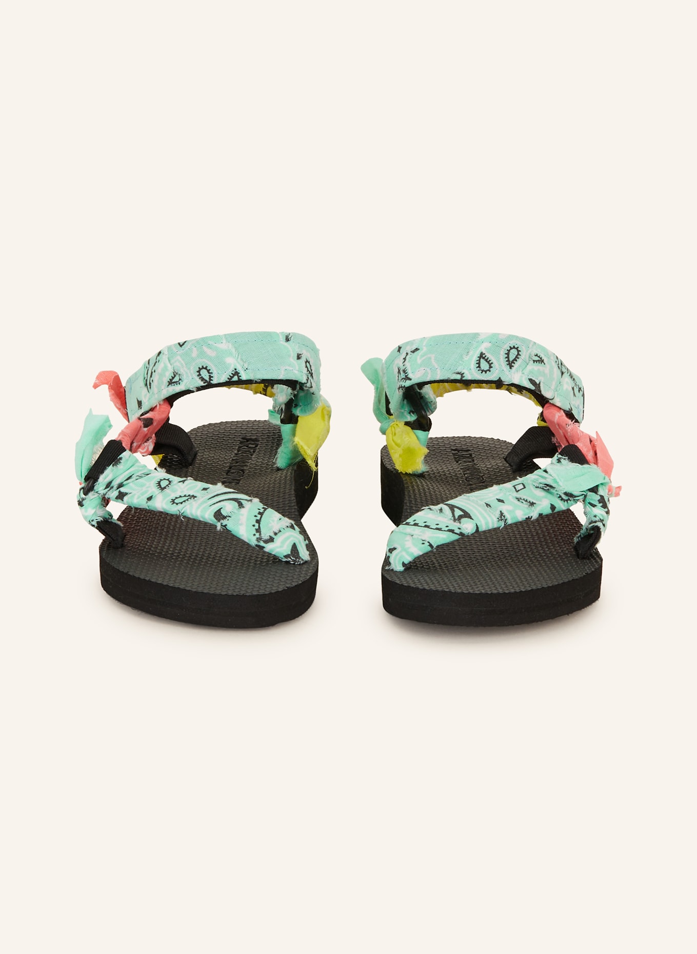ARIZONA LOVE Sandals TREKKY, Color: MINT/ YELLOW (Image 3)