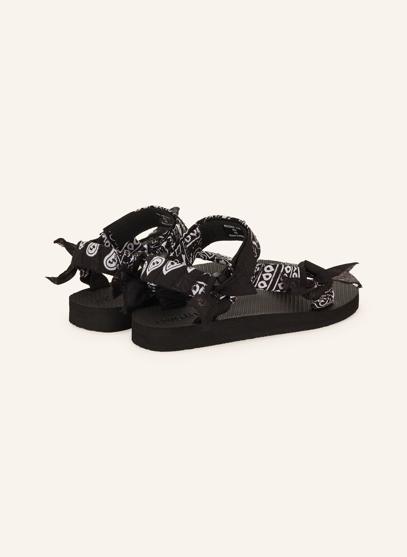 ARIZONA LOVE Sandals TREKKY, Color: BLACK (Image 2)