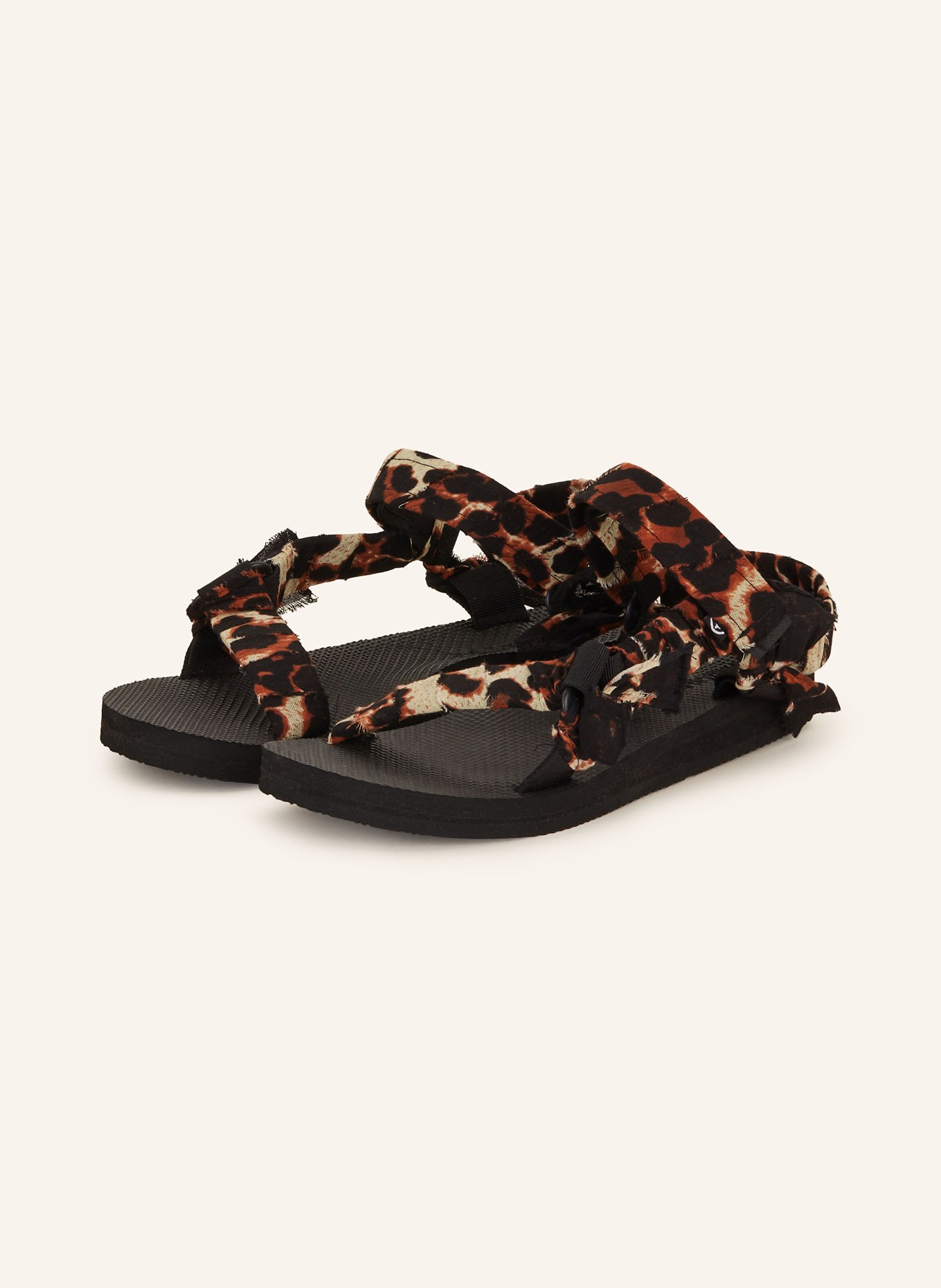 ARIZONA LOVE Sandalen TREKKY: BRAUN / SCHWARZ / HELLBRAUN