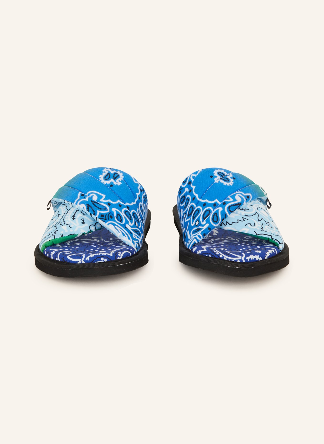 ARIZONA LOVE Pantoletten VEGAS: BLAU / GRÜN