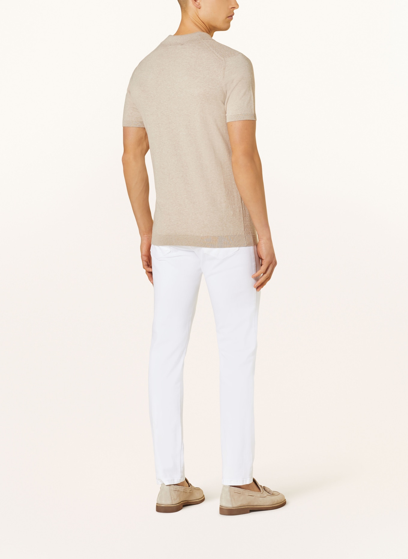 STROKESMAN'S Jeansy slim fit, Kolor: 0132 white (Obrazek 3)