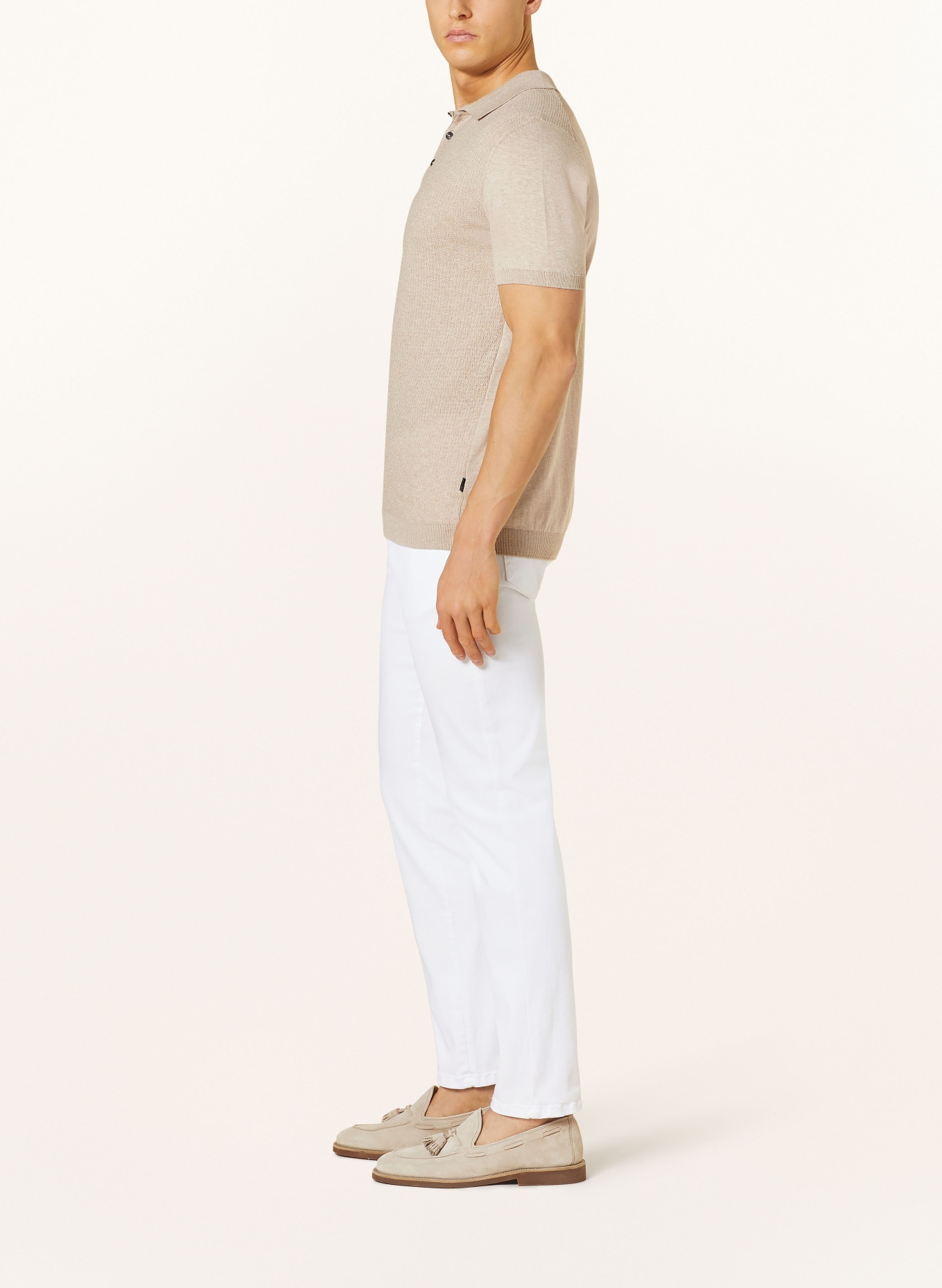 STROKESMAN'S Jeansy slim fit, Kolor: 0132 white (Obrazek 4)