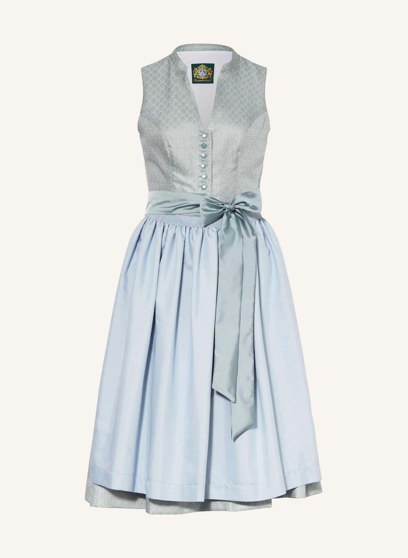 Hammerschmid Dirndl WALCHSEE, Farbe: HELLBLAU/ MINT (Bild 1)