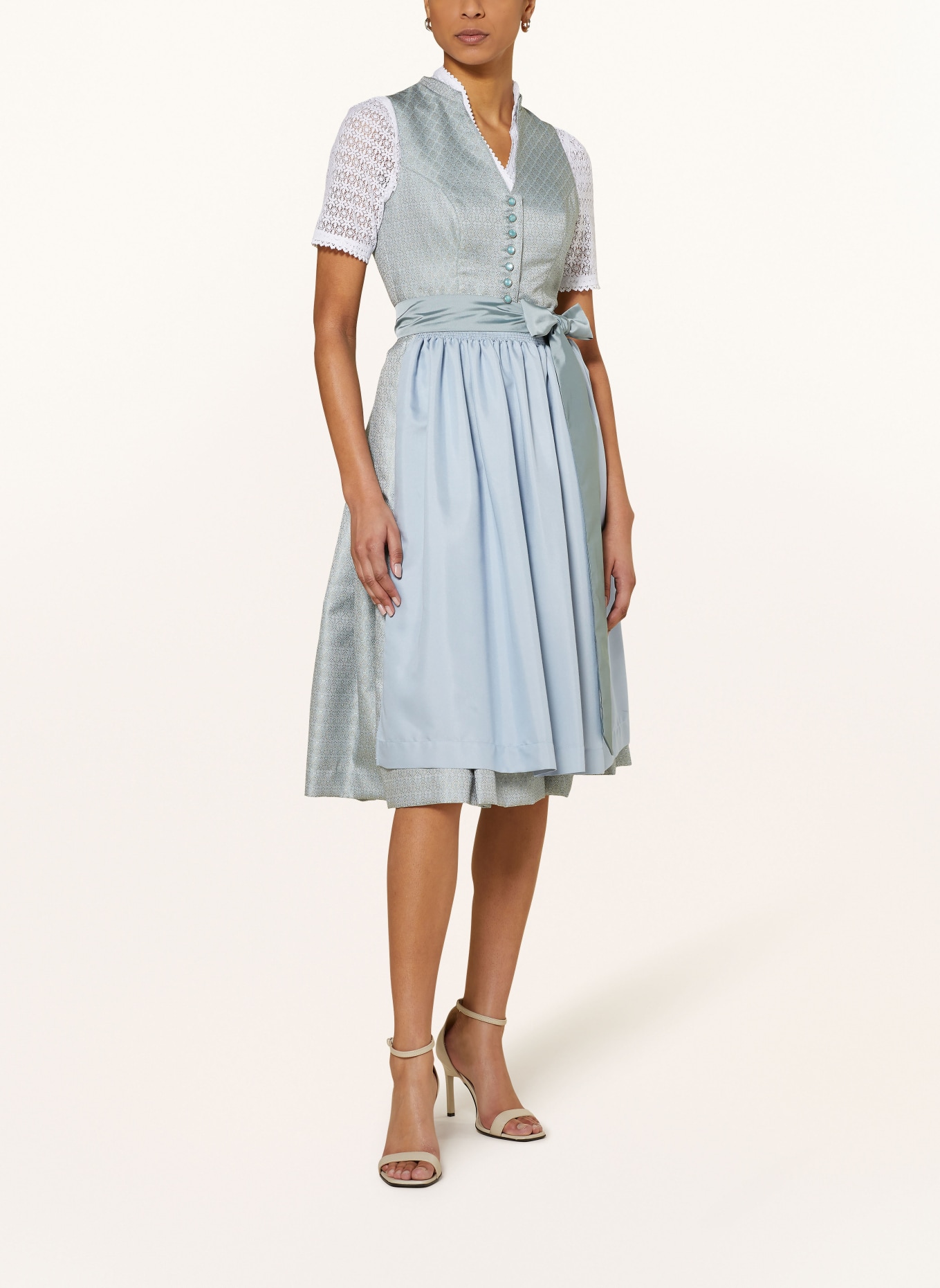 Hammerschmid Dirndl WALCHSEE, Color: LIGHT BLUE/ MINT (Image 2)