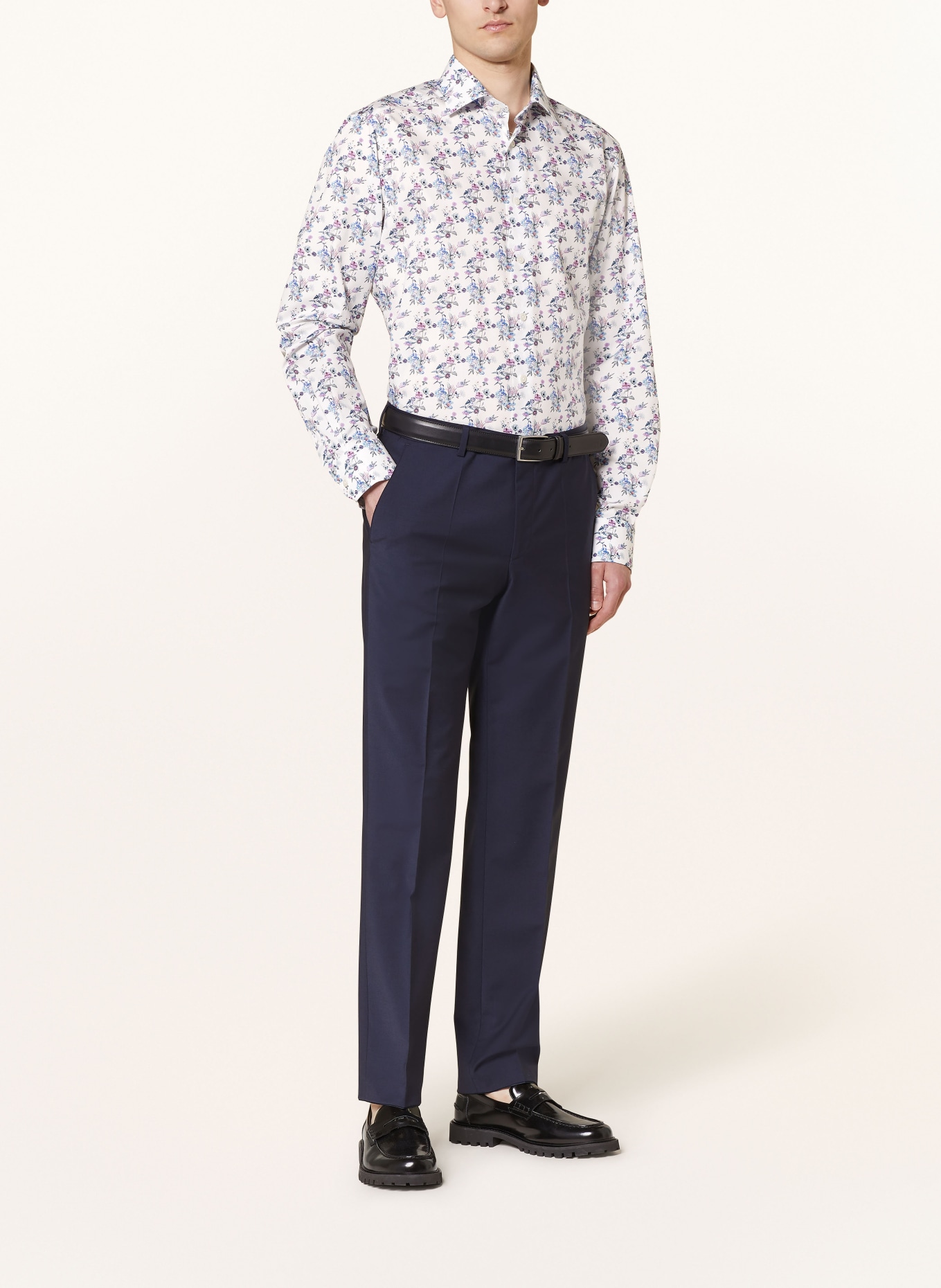 ETON Shirt contemporary fit, Color: WHITE/ BLUE/ FUCHSIA (Image 2)