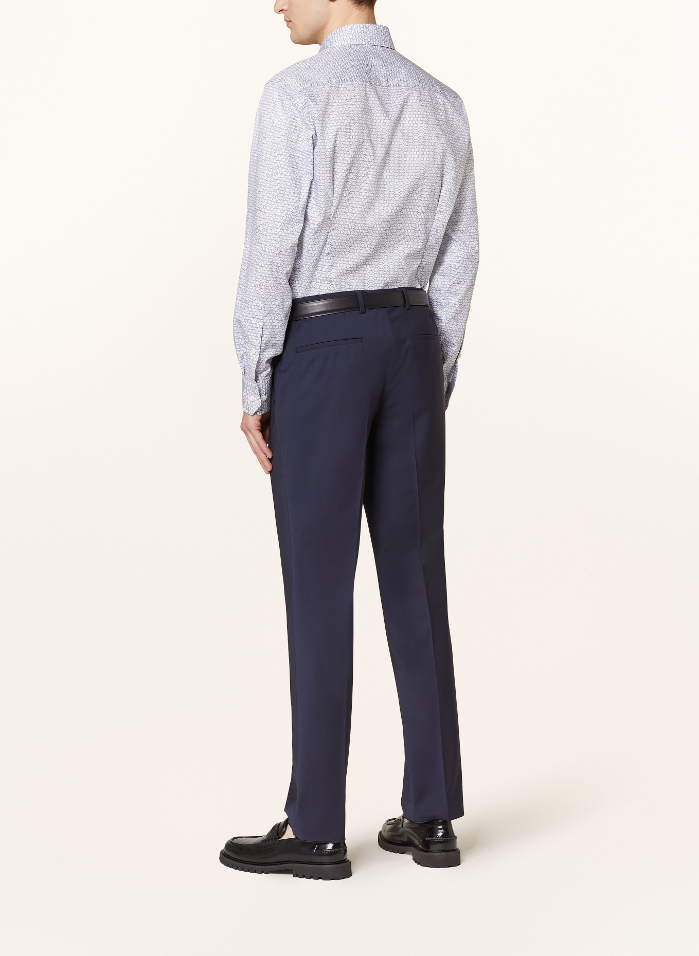 ETON Shirt slim fit, Color: WHITE/ BLUE/ LIGHT BLUE (Image 3)