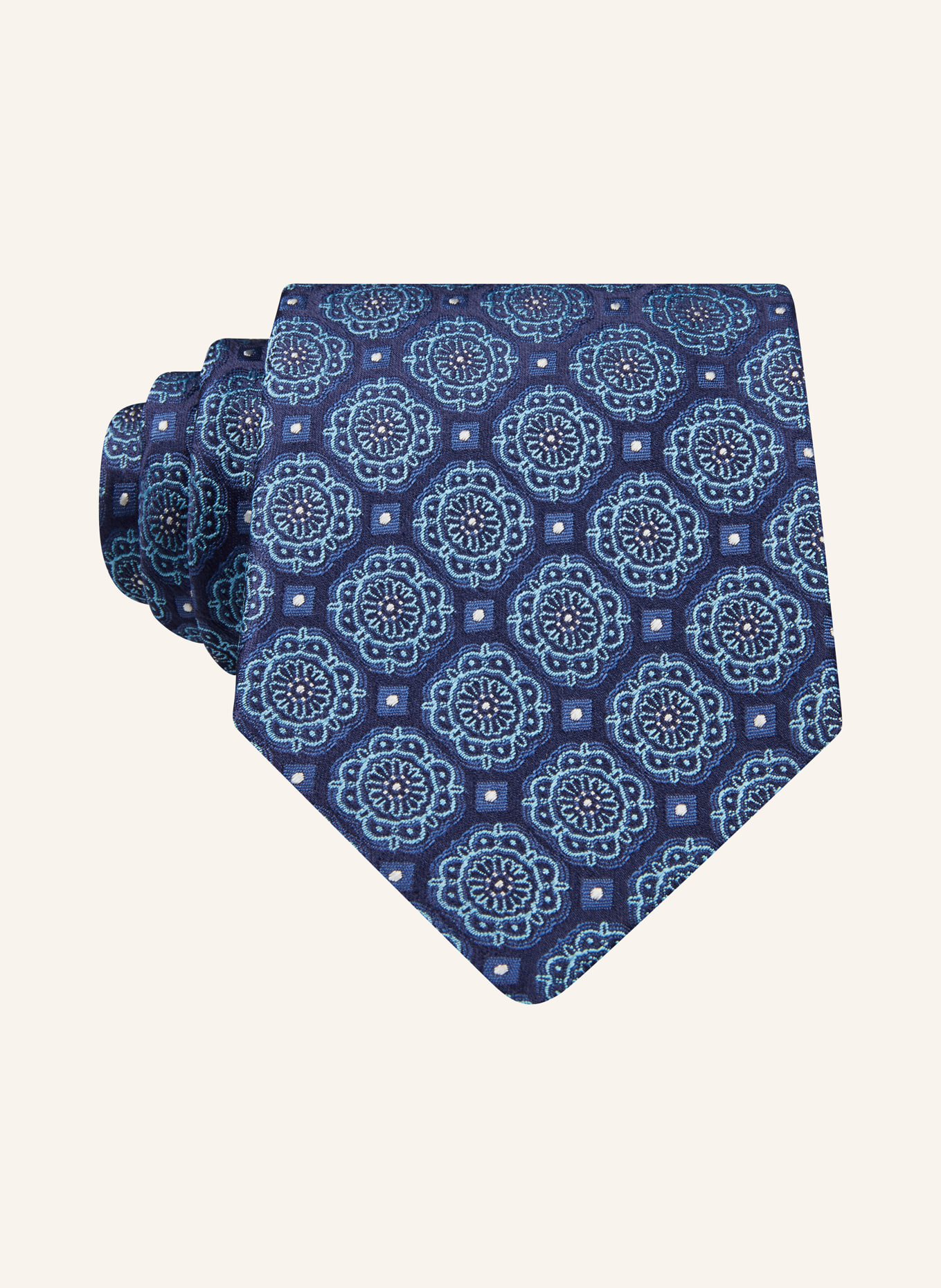 ETON Krawatte, Farbe: DUNKELBLAU/ WEISS (Bild 1)