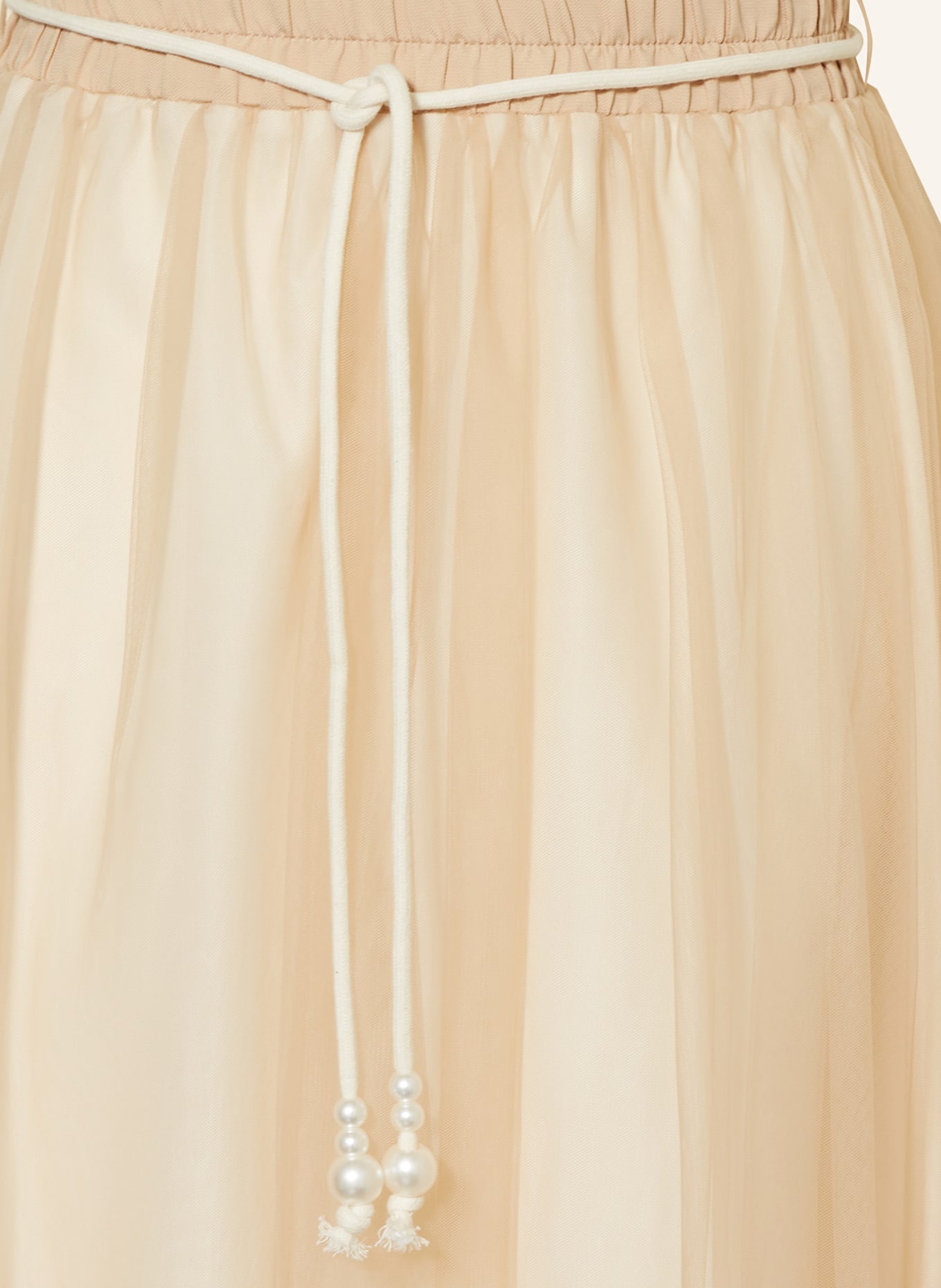 ELSY Tylová sukně, Barva: BÉŽOVÁ (Obrázek 3)