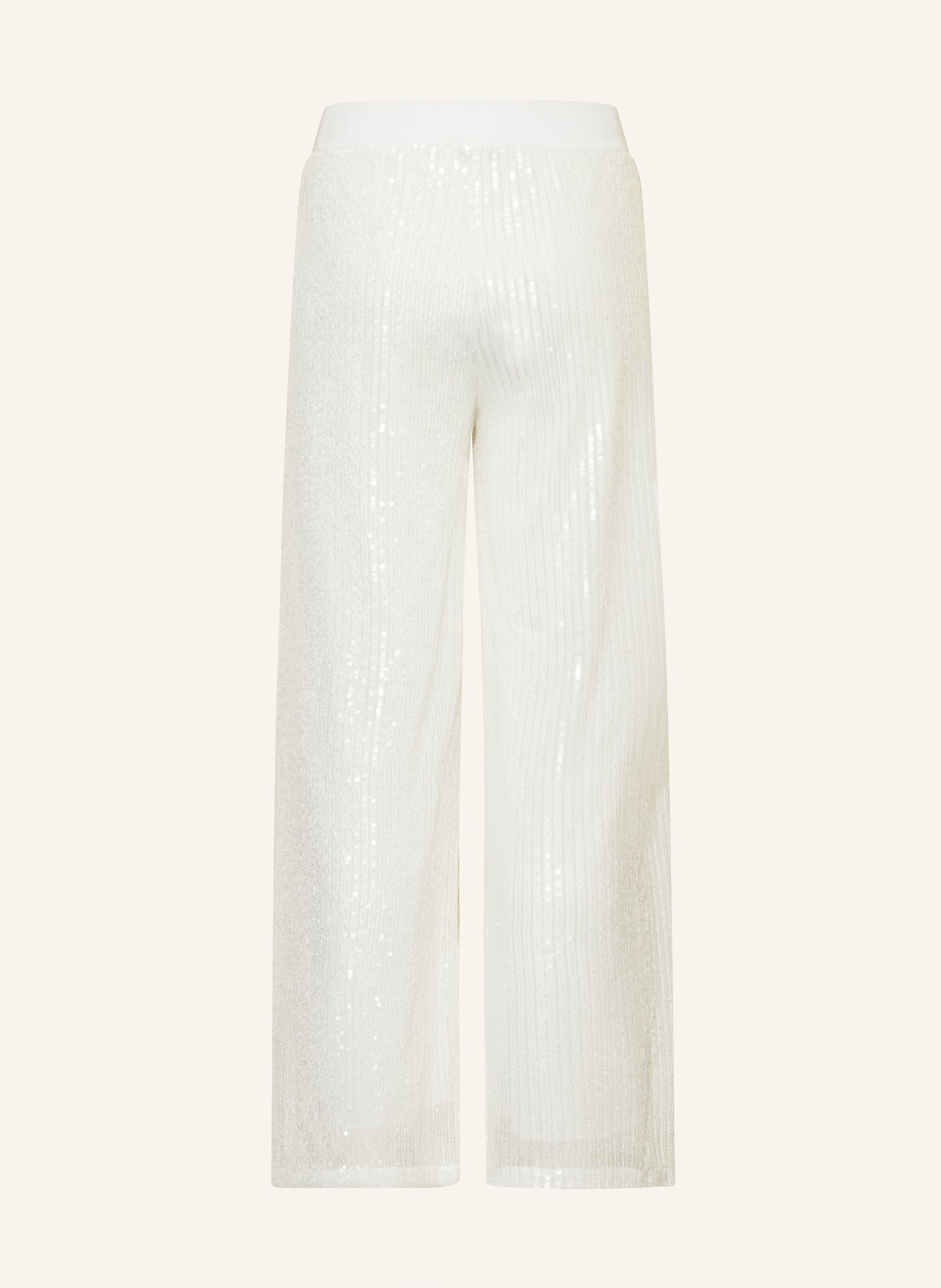 ELSY Culotte kalhoty s flitry, Barva: BÍLÁ (Obrázek 2)