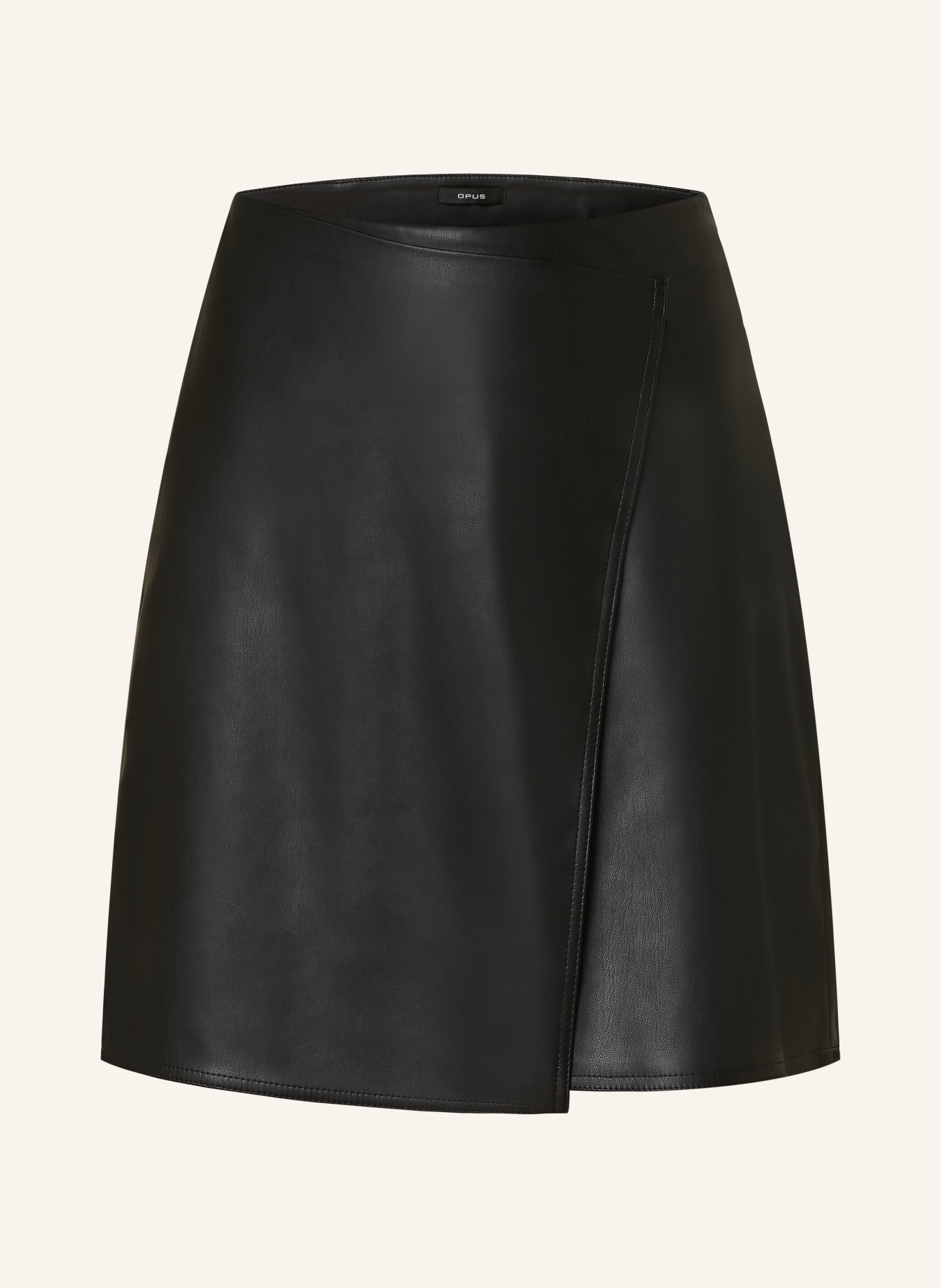 OPUS Skirt REANA in leather look, Color: BLACK (Image 1)