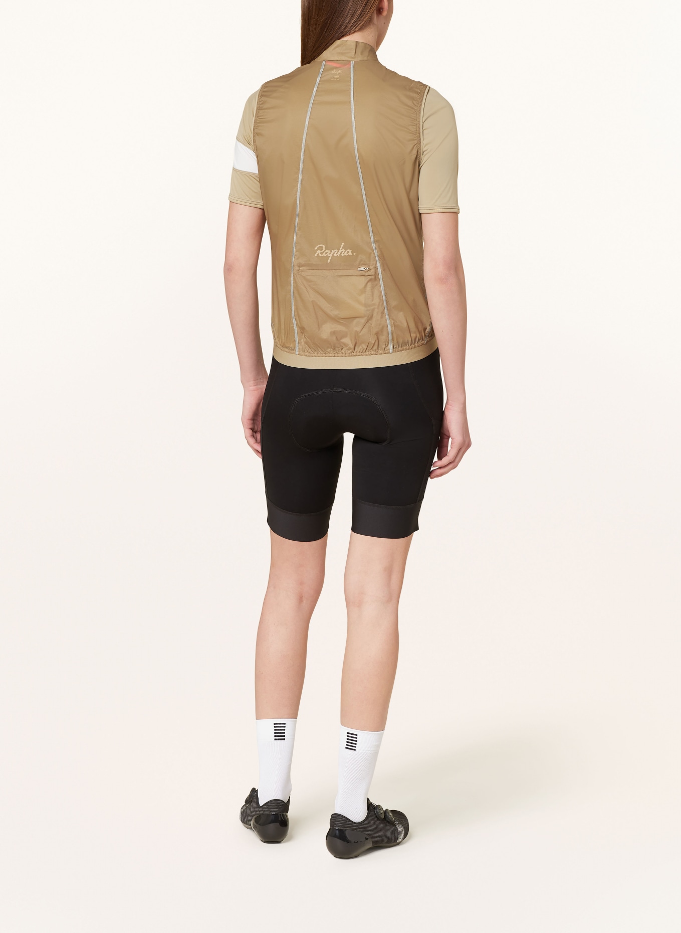 Rapha Cycling vest WIND, Color: KHAKI (Image 3)